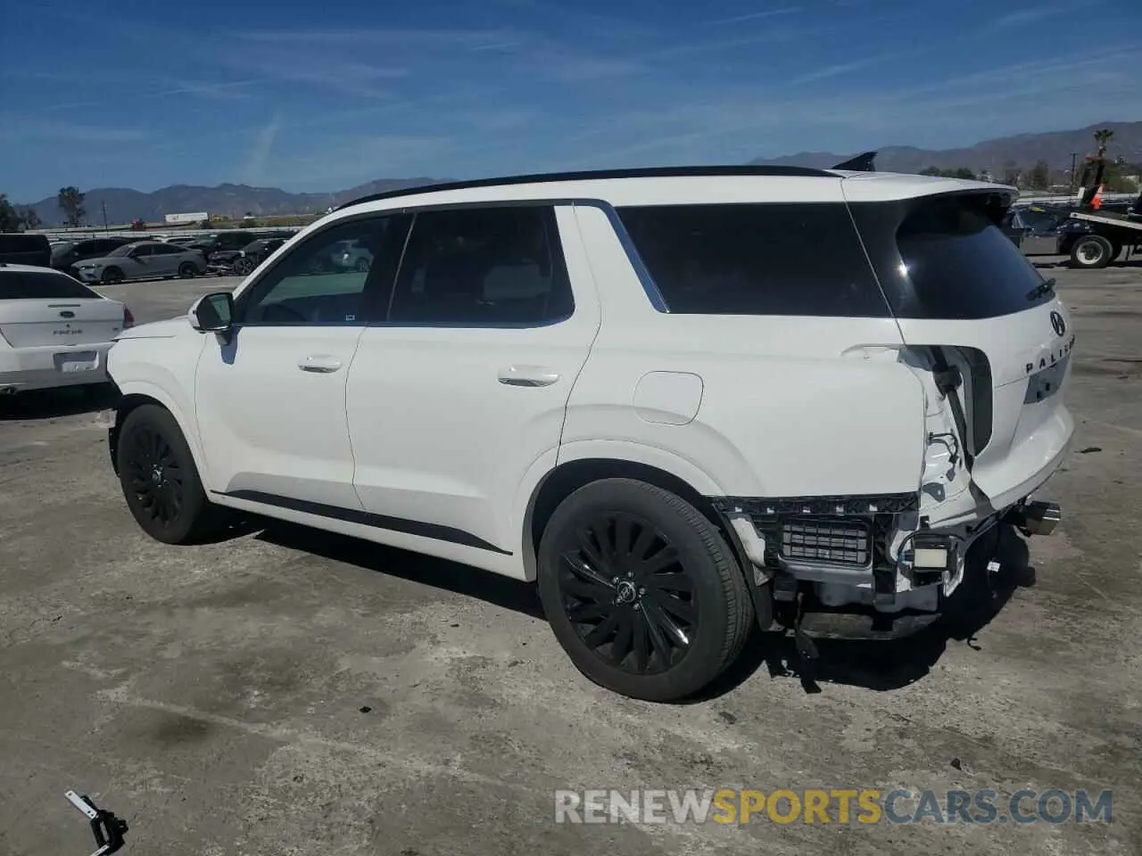 2 Photograph of a damaged car KM8R7DGEXRU780604 HYUNDAI PALISADE 2024