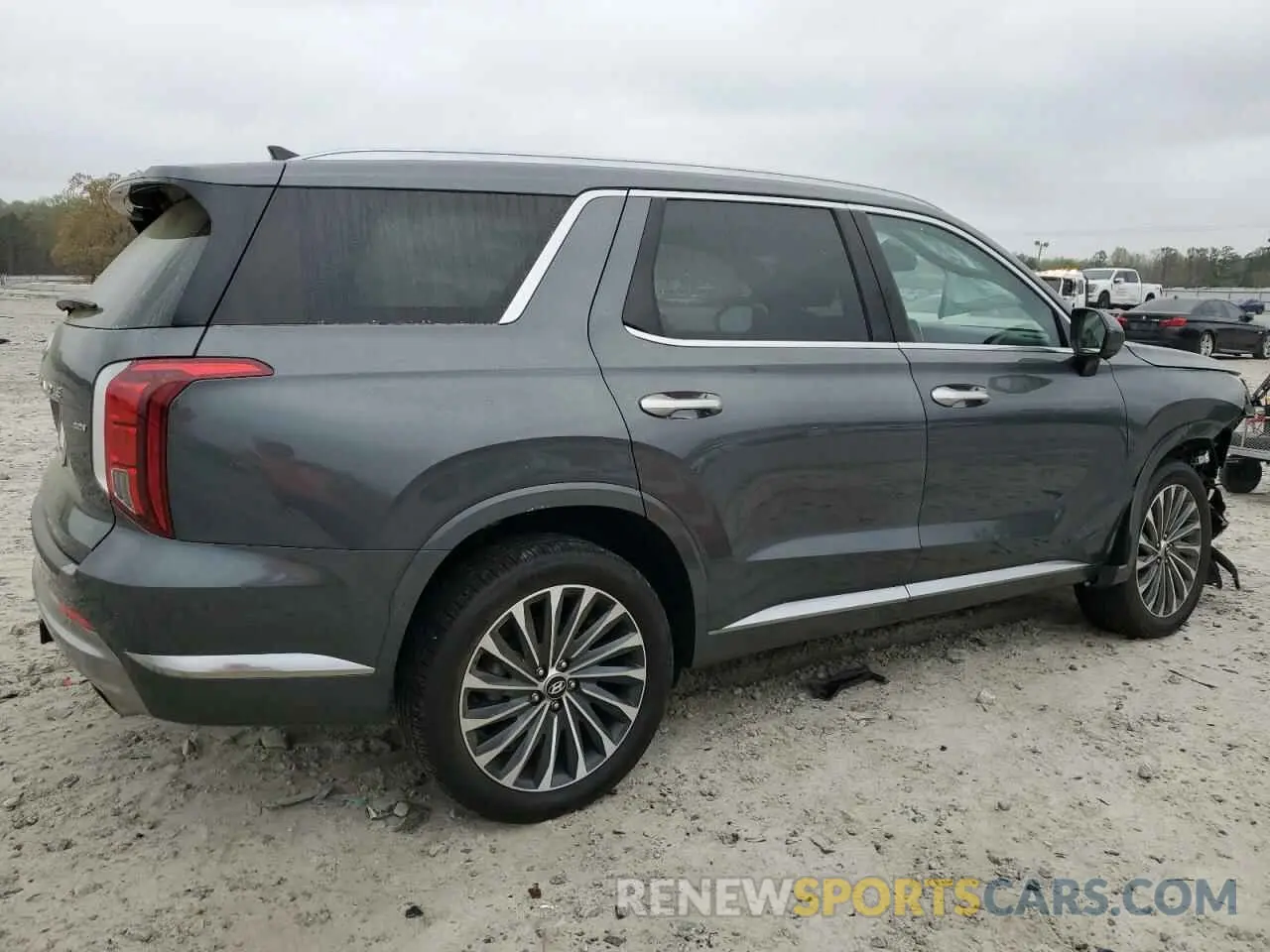 3 Photograph of a damaged car KM8R7DGEXRU805209 HYUNDAI PALISADE 2024