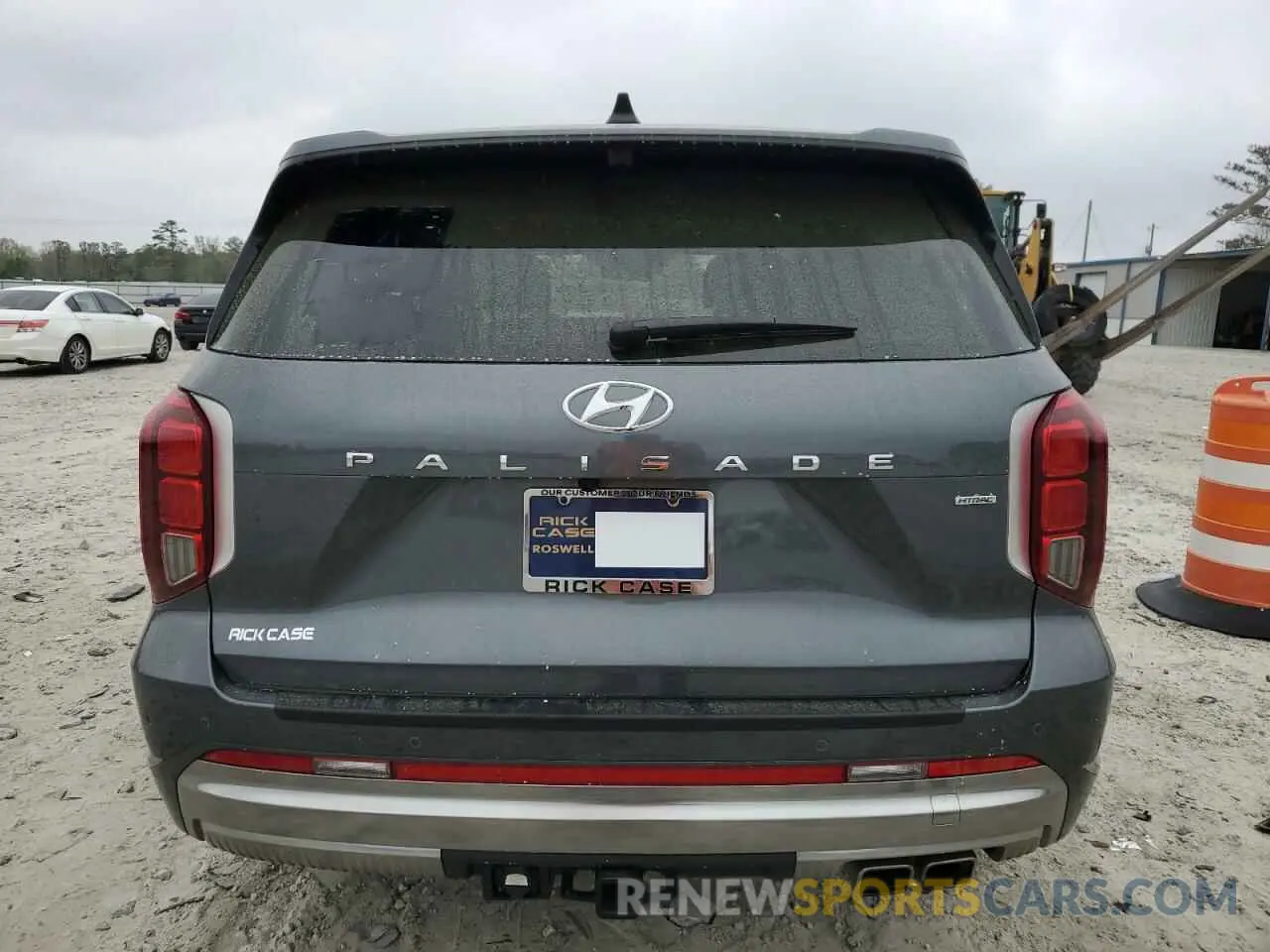 6 Photograph of a damaged car KM8R7DGEXRU805209 HYUNDAI PALISADE 2024