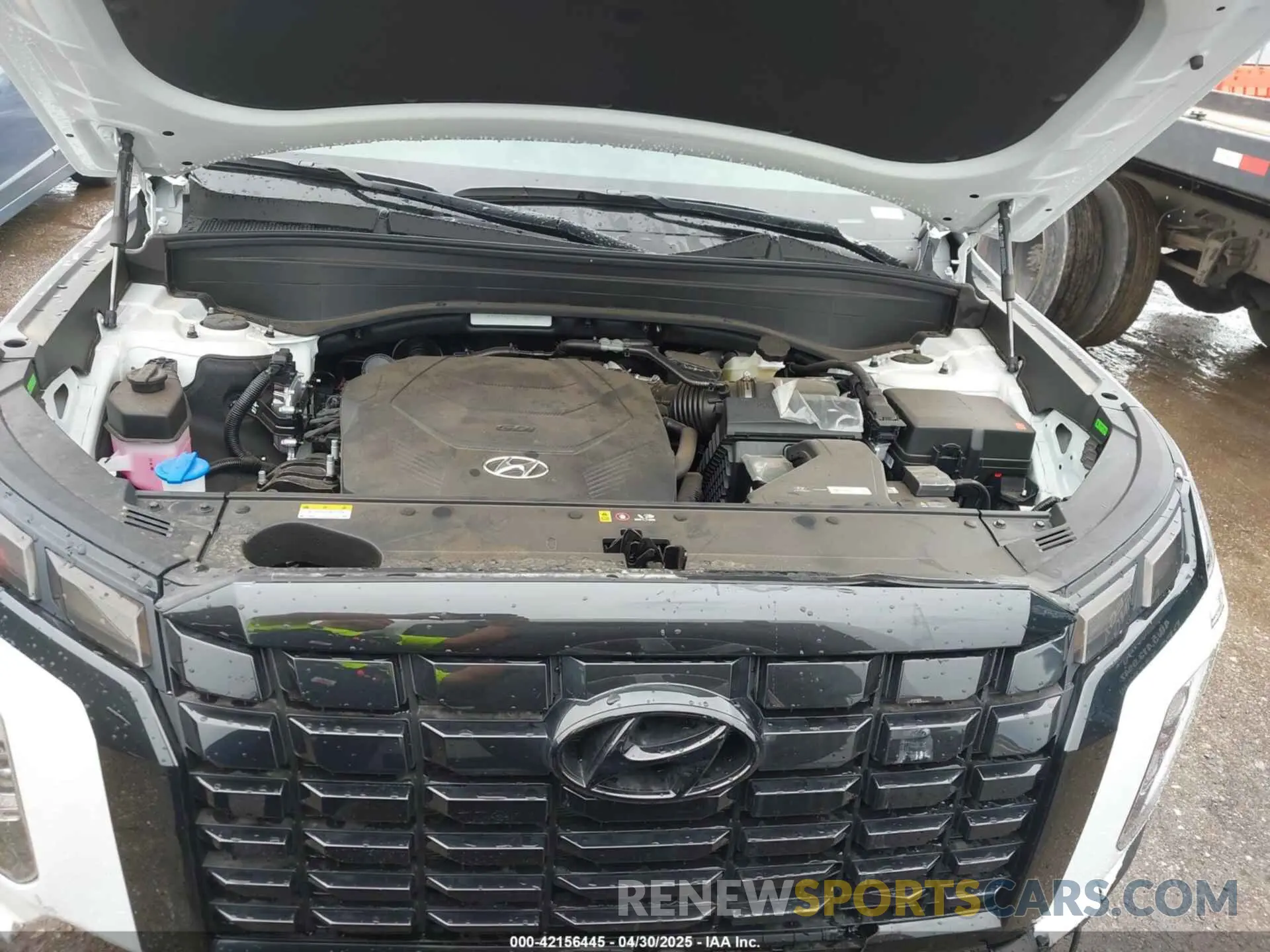 10 Photograph of a damaged car KM8R14GE5SU887907 HYUNDAI PALISADE 2025