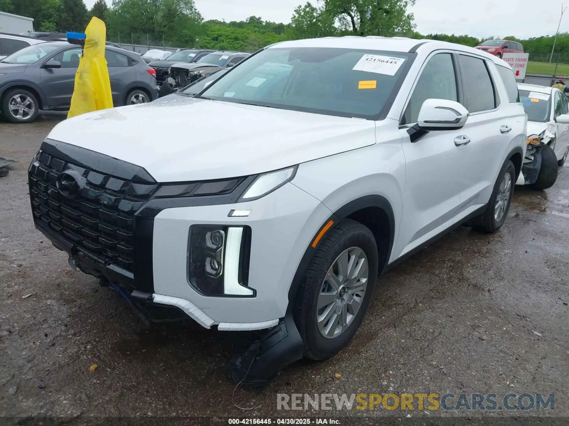 2 Photograph of a damaged car KM8R14GE5SU887907 HYUNDAI PALISADE 2025