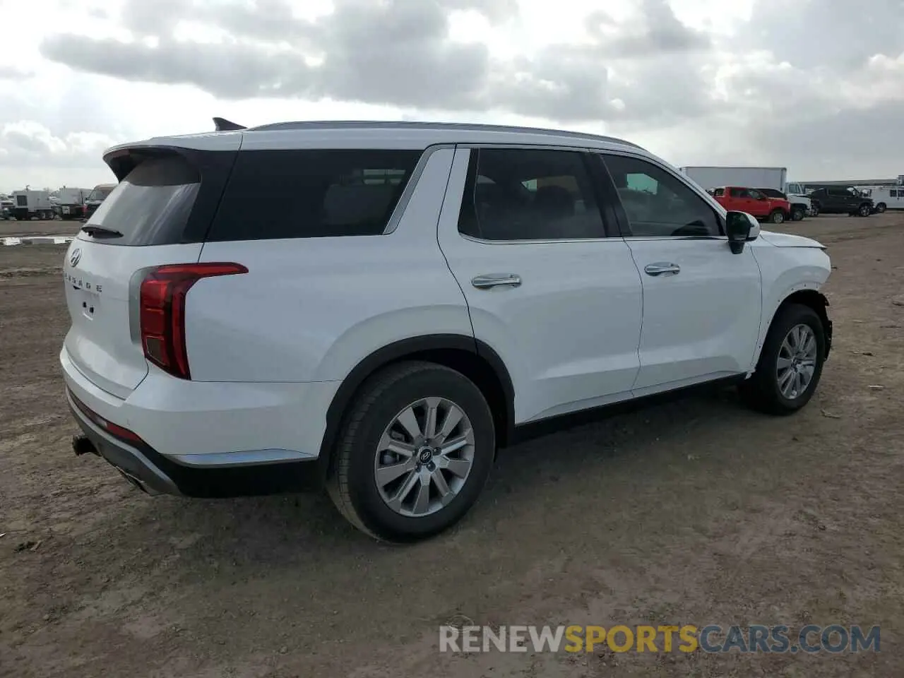 3 Photograph of a damaged car KM8R24GE0SU892851 HYUNDAI PALISADE 2025