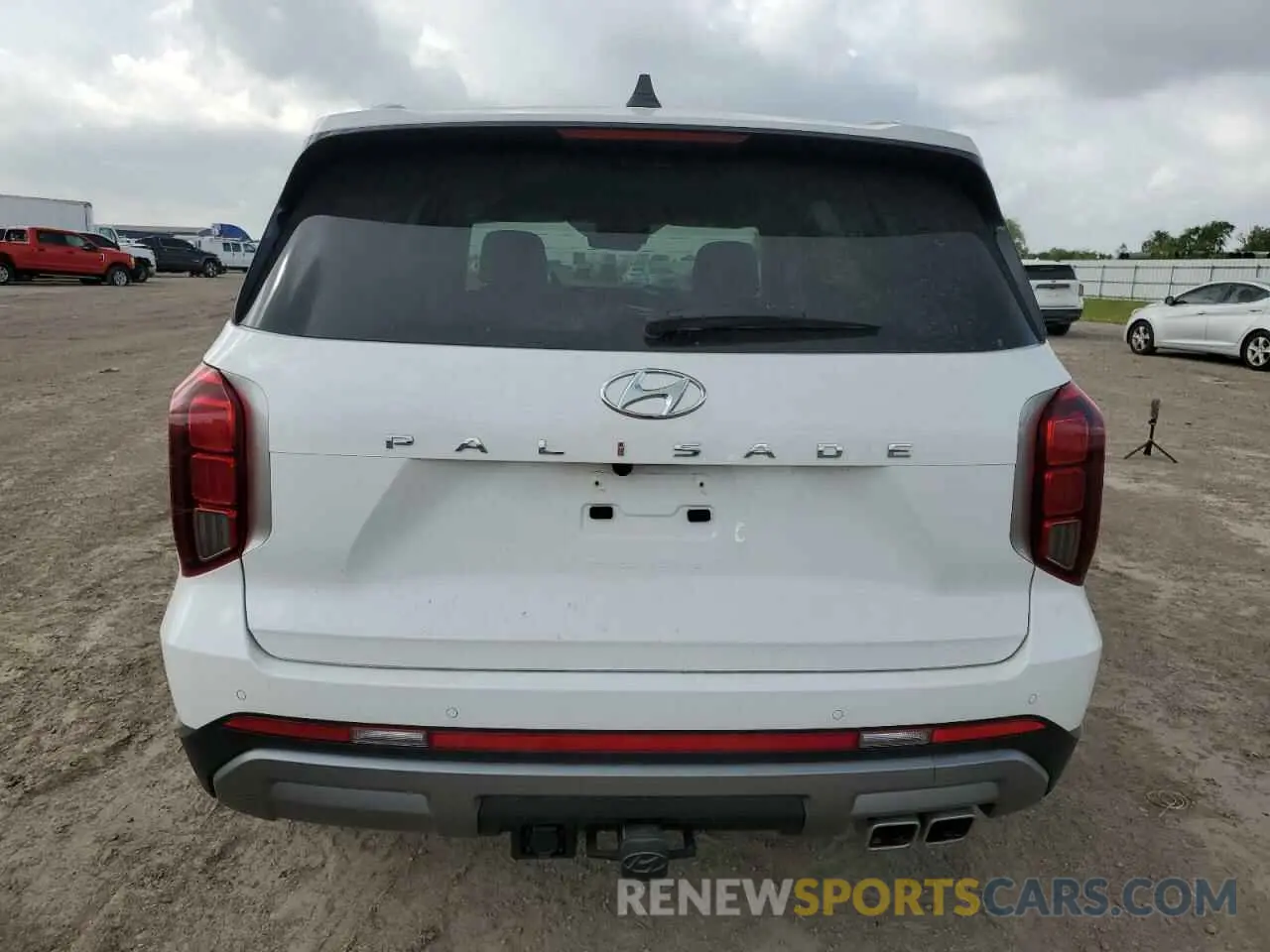 6 Photograph of a damaged car KM8R24GE0SU892851 HYUNDAI PALISADE 2025