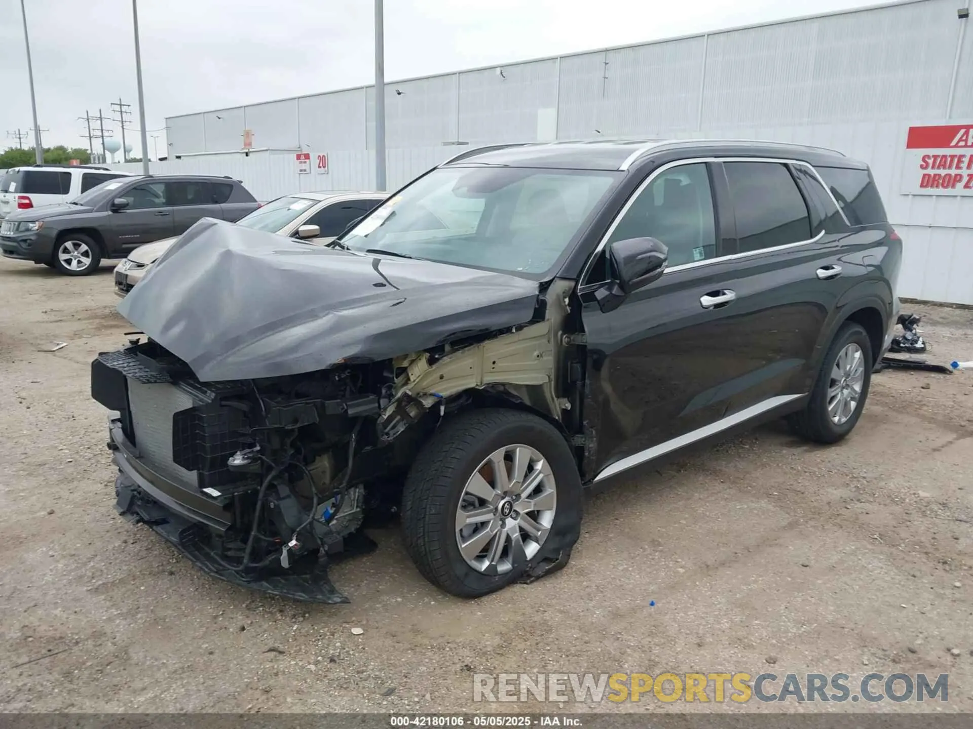 2 Photograph of a damaged car KM8R24GE2SU887926 HYUNDAI PALISADE 2025