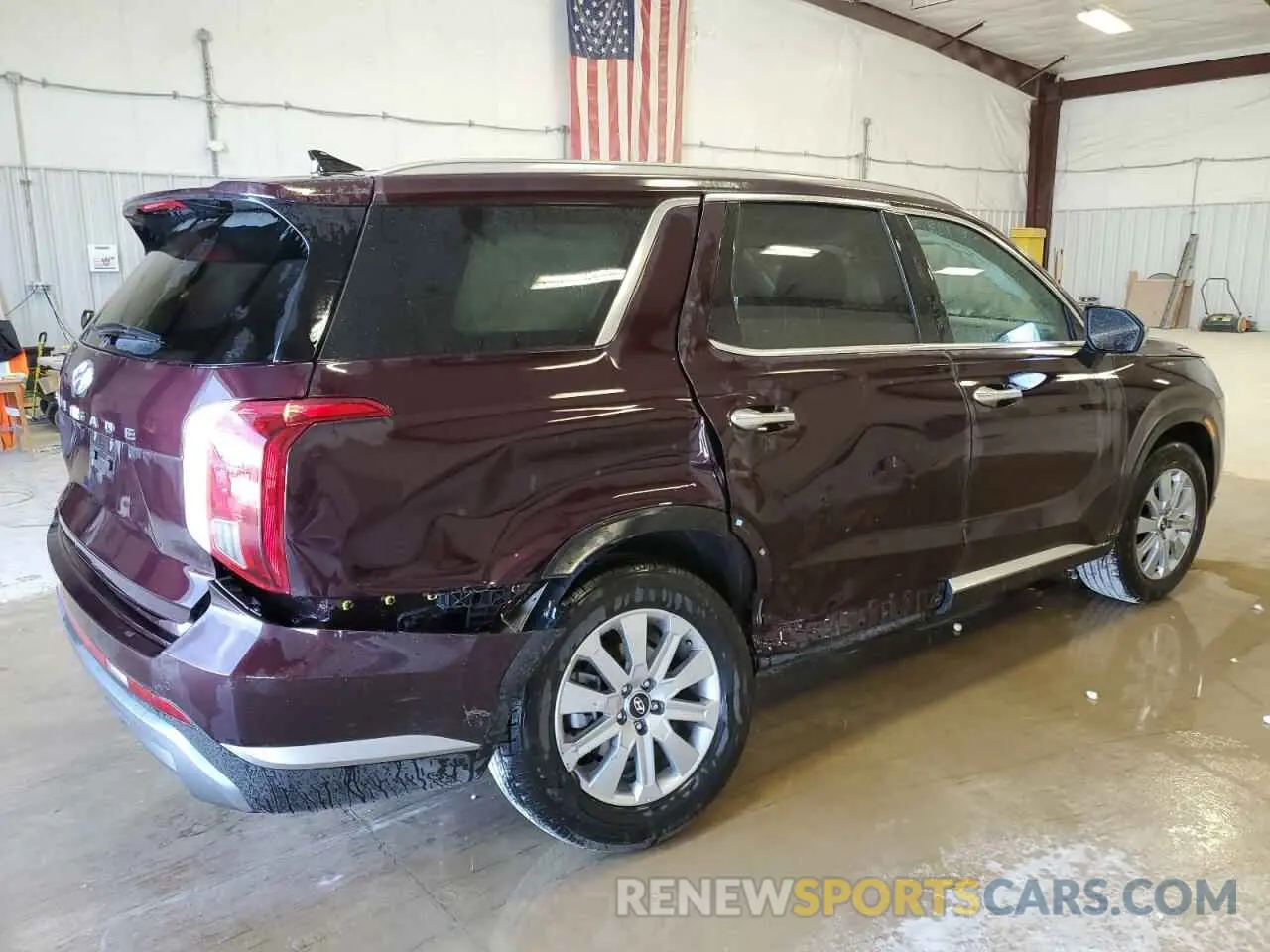 3 Photograph of a damaged car KM8R24GE5SU850840 HYUNDAI PALISADE 2025