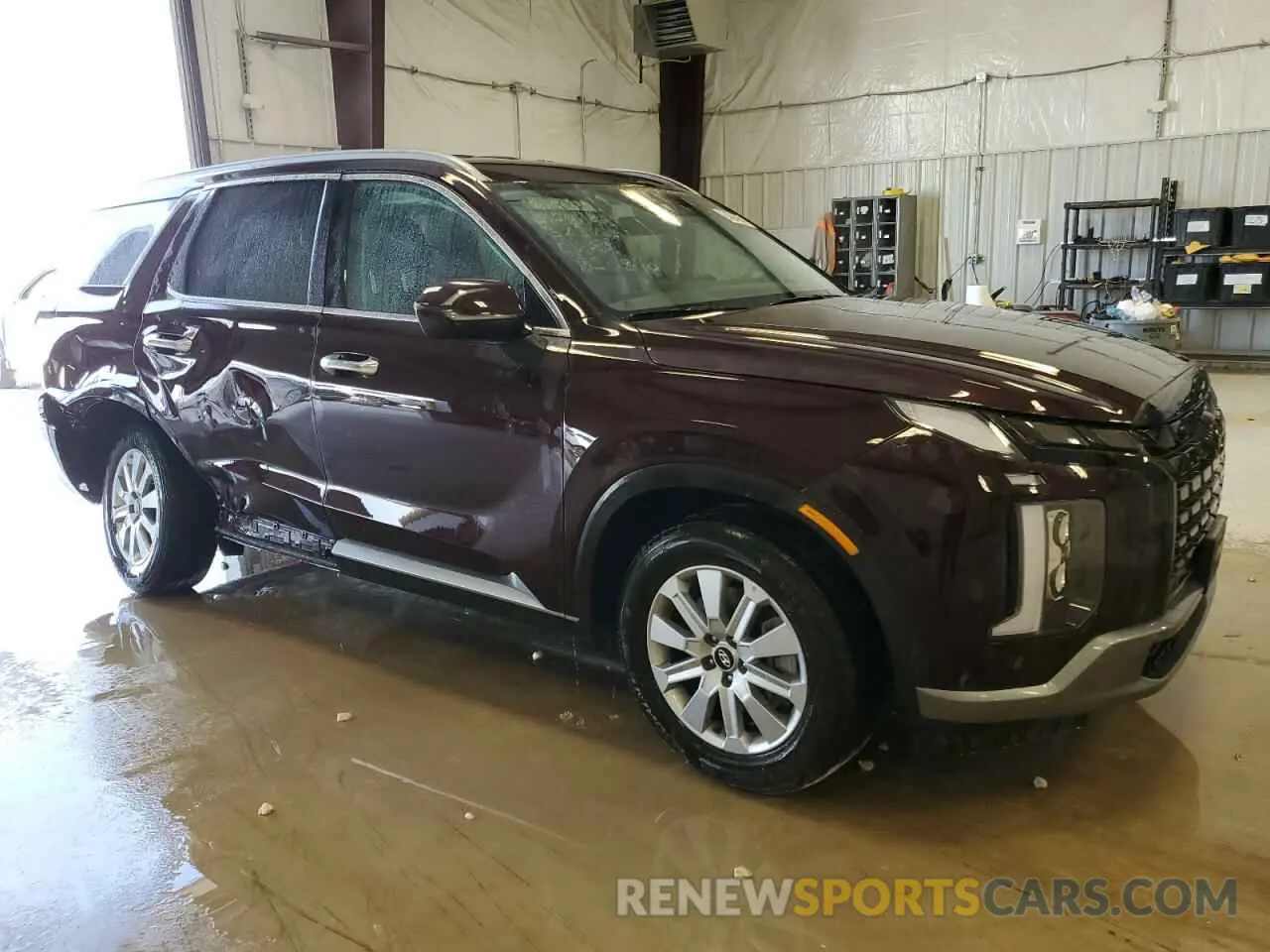 4 Photograph of a damaged car KM8R24GE5SU850840 HYUNDAI PALISADE 2025
