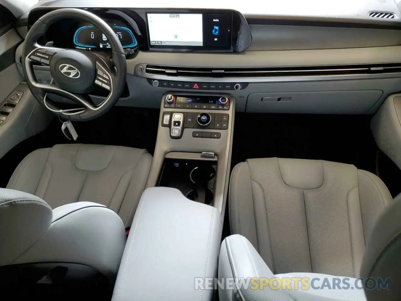 8 Photograph of a damaged car KM8R24GE6SU875293 HYUNDAI PALISADE 2025