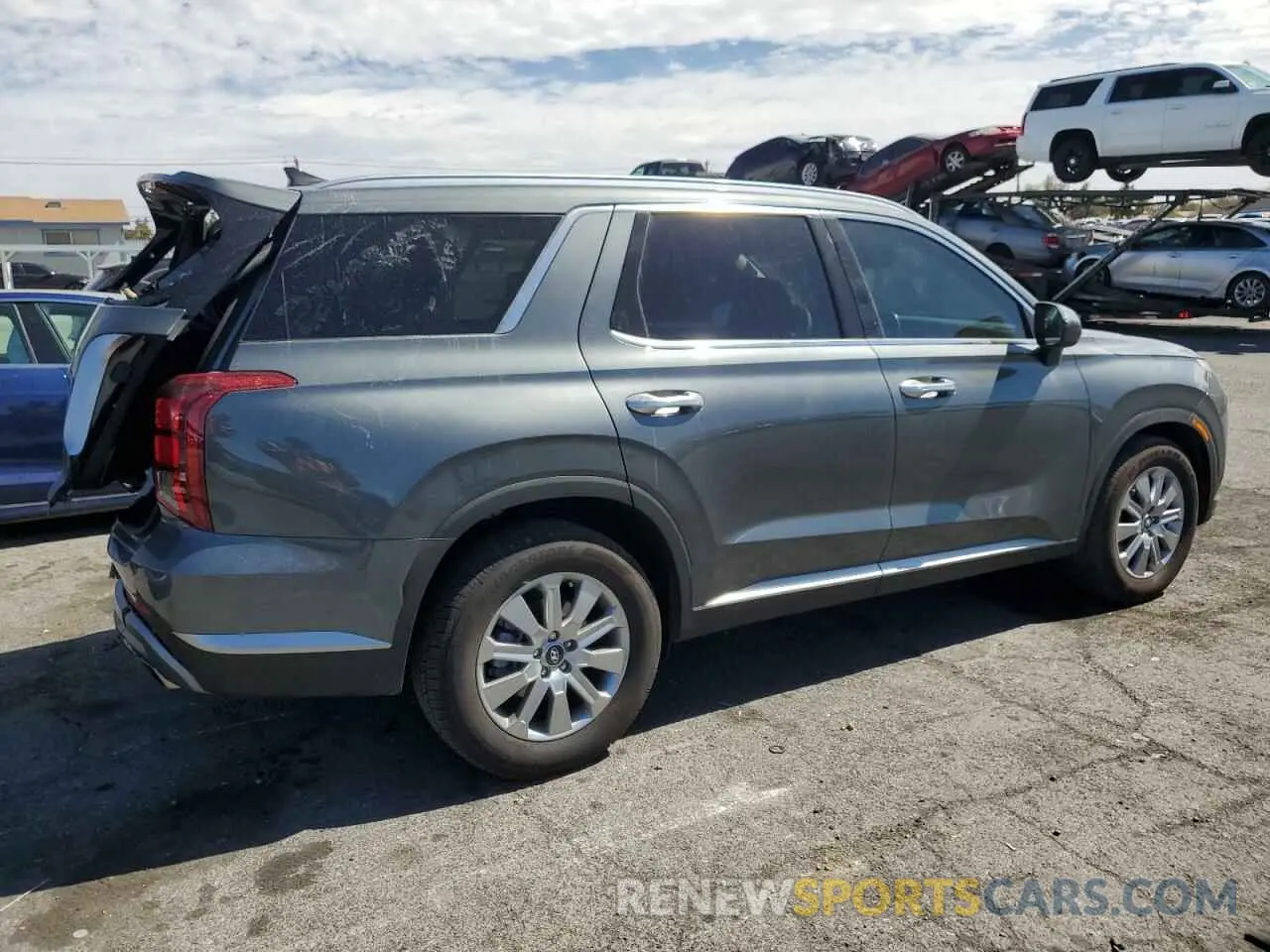 3 Photograph of a damaged car KM8R24GE9SU816416 HYUNDAI PALISADE 2025