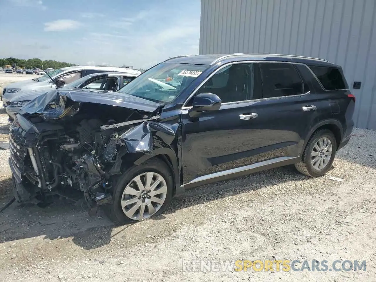 1 Photograph of a damaged car KM8R24GE9SU822541 HYUNDAI PALISADE 2025