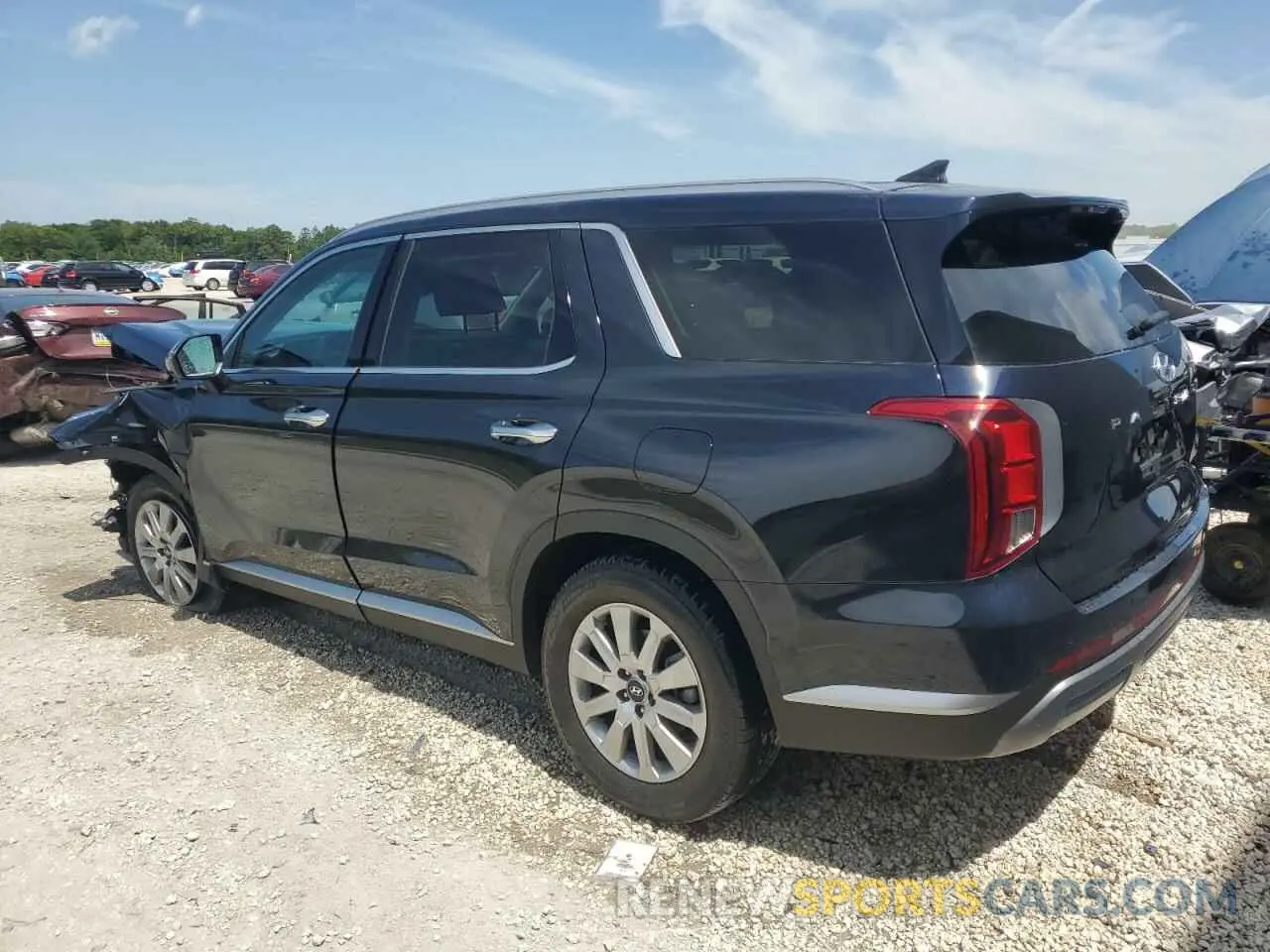 2 Photograph of a damaged car KM8R24GE9SU822541 HYUNDAI PALISADE 2025