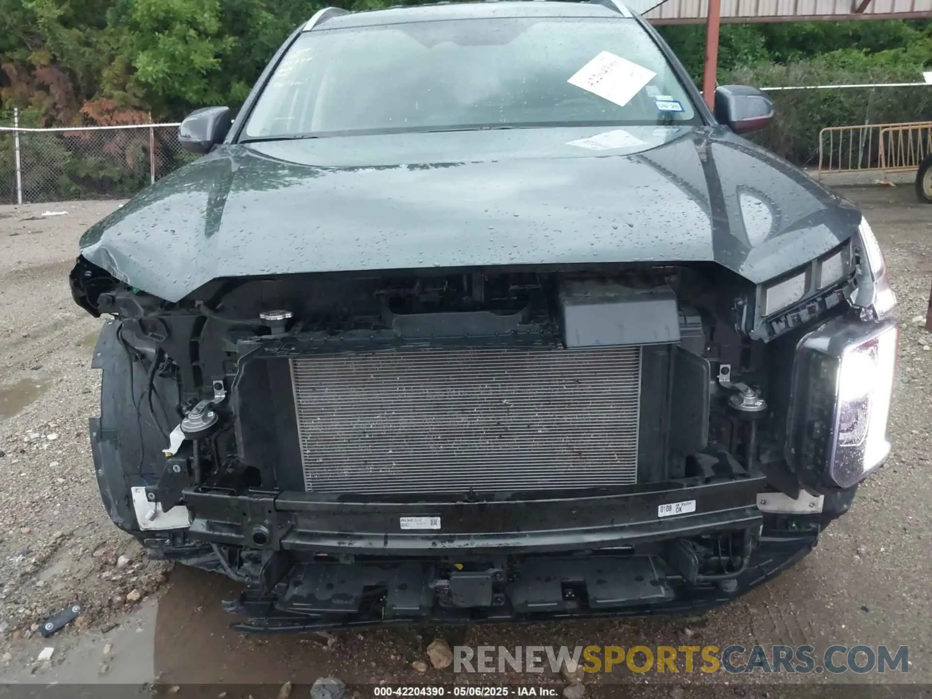 6 Photograph of a damaged car KM8R24GE9SU833264 HYUNDAI PALISADE 2025