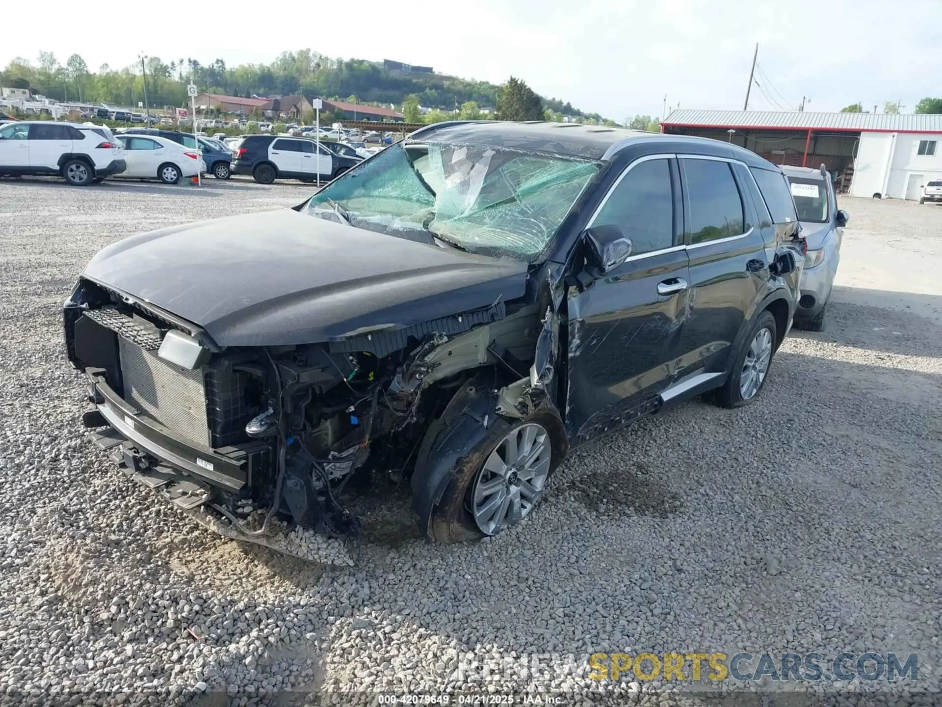 2 Photograph of a damaged car KM8R24GE9SU861372 HYUNDAI PALISADE 2025