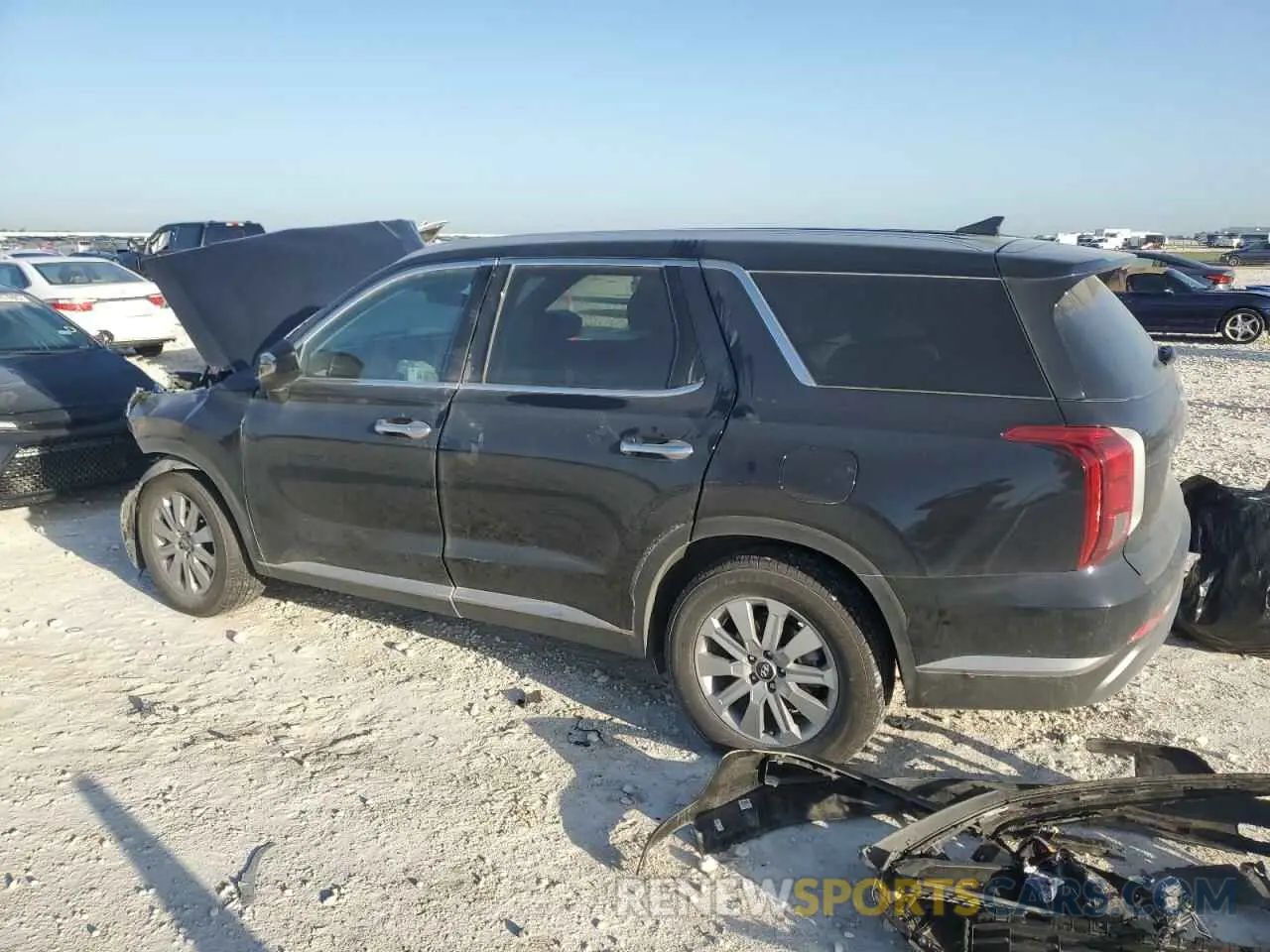 2 Photograph of a damaged car KM8R24GE9SU867978 HYUNDAI PALISADE 2025