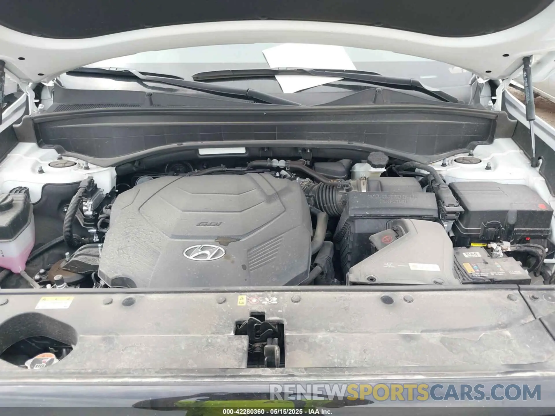 10 Photograph of a damaged car KM8R24GE9SU876048 HYUNDAI PALISADE 2025