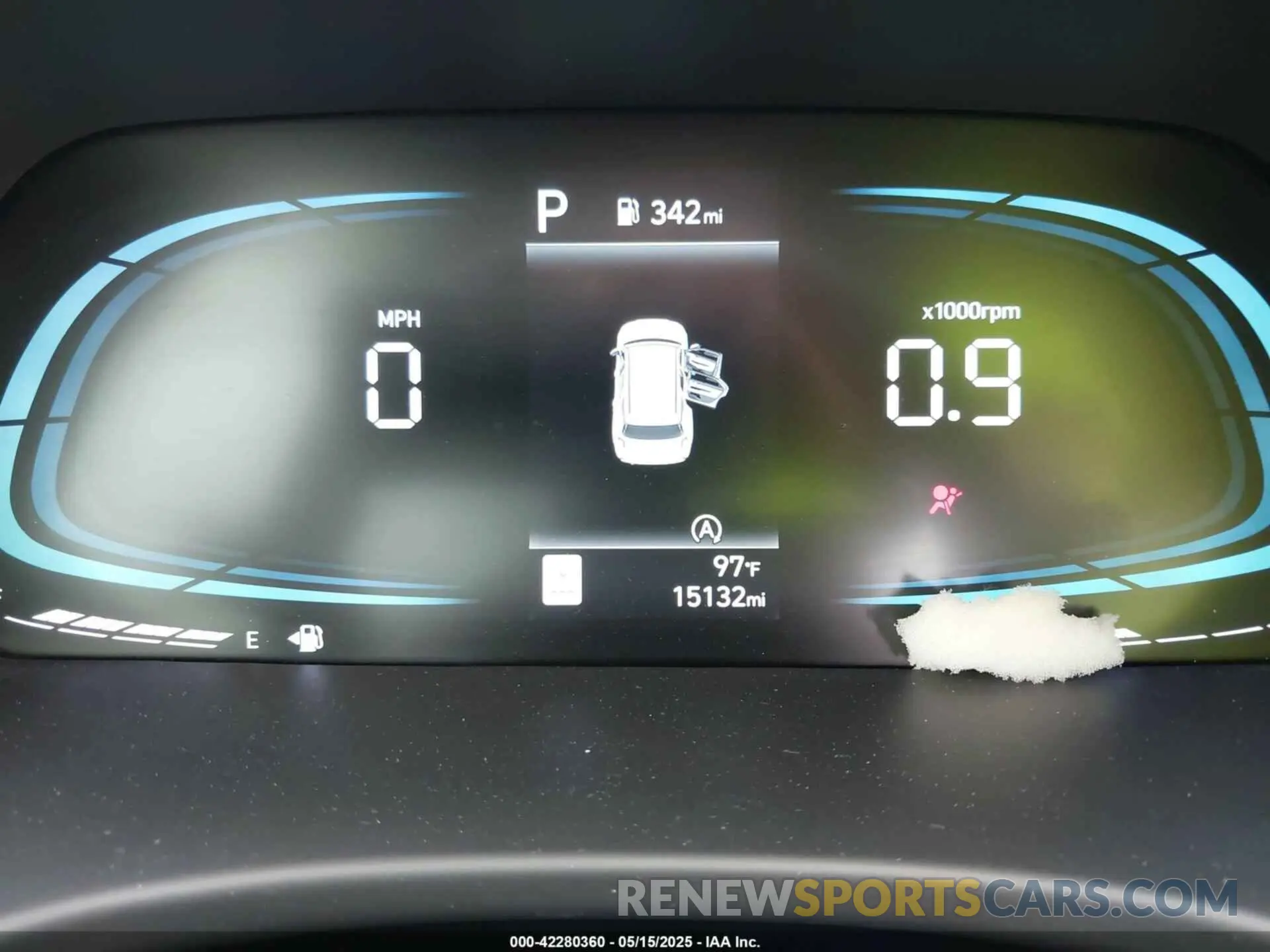 15 Photograph of a damaged car KM8R24GE9SU876048 HYUNDAI PALISADE 2025
