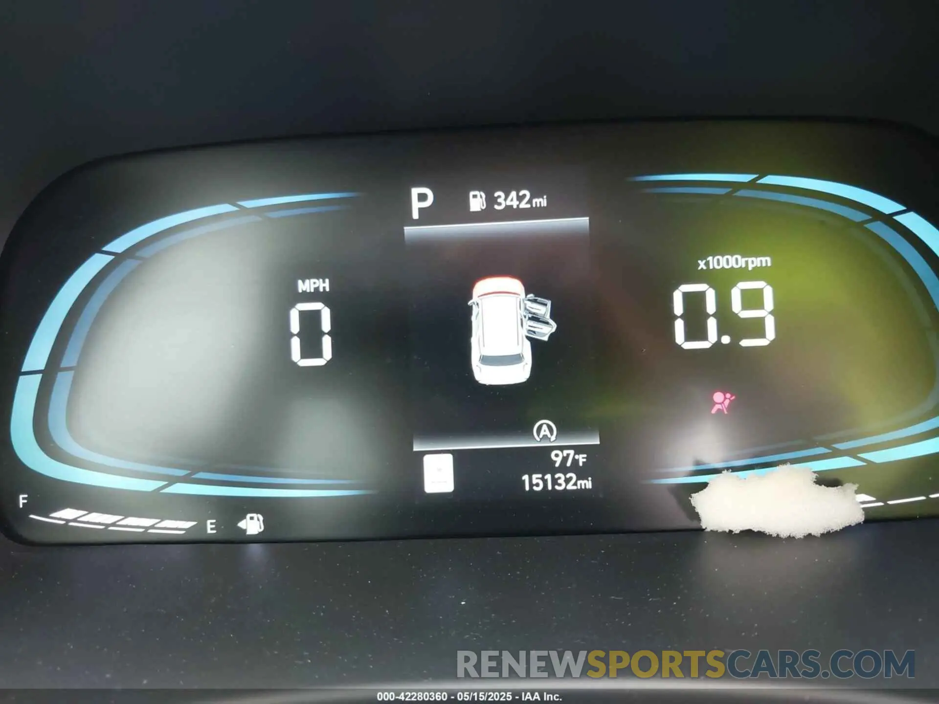 7 Photograph of a damaged car KM8R24GE9SU876048 HYUNDAI PALISADE 2025