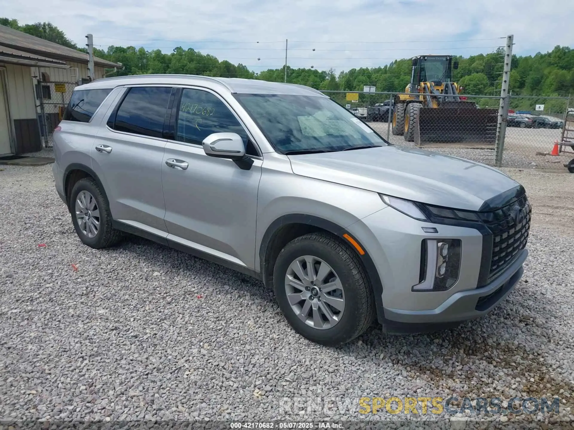 1 Photograph of a damaged car KM8R2DGE0SU829880 HYUNDAI PALISADE 2025