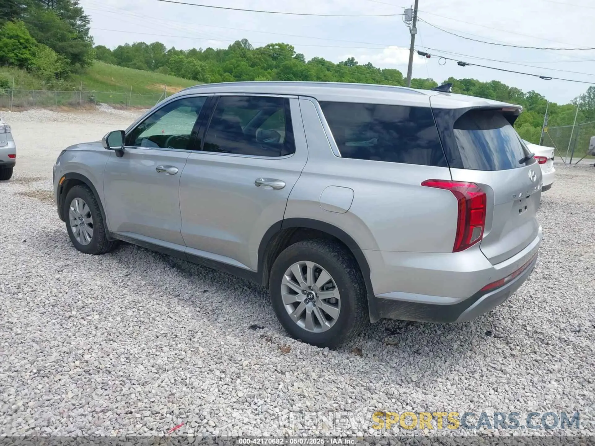 3 Photograph of a damaged car KM8R2DGE0SU829880 HYUNDAI PALISADE 2025