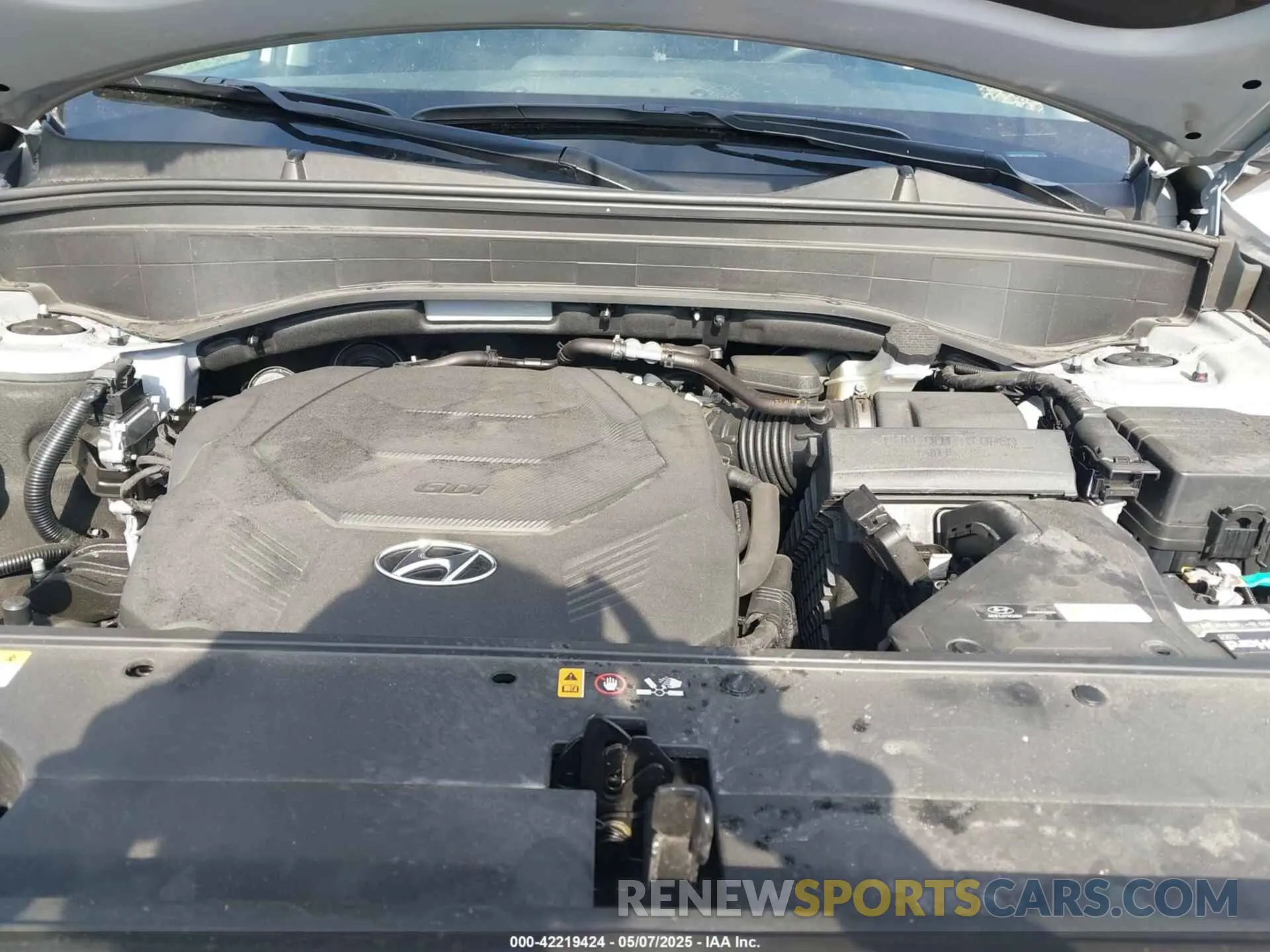 10 Photograph of a damaged car KM8R2DGE2SU842064 HYUNDAI PALISADE 2025
