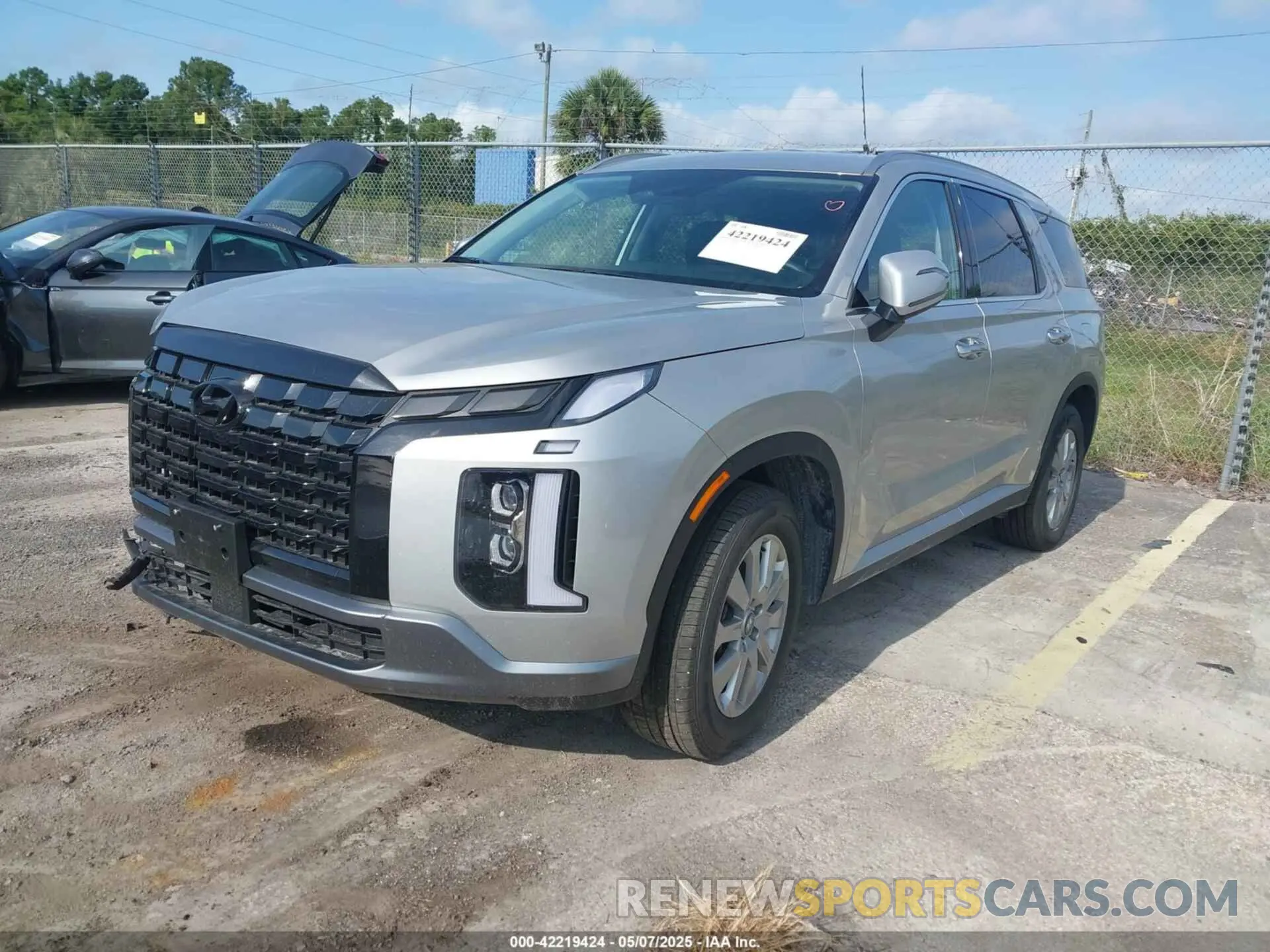 2 Photograph of a damaged car KM8R2DGE2SU842064 HYUNDAI PALISADE 2025