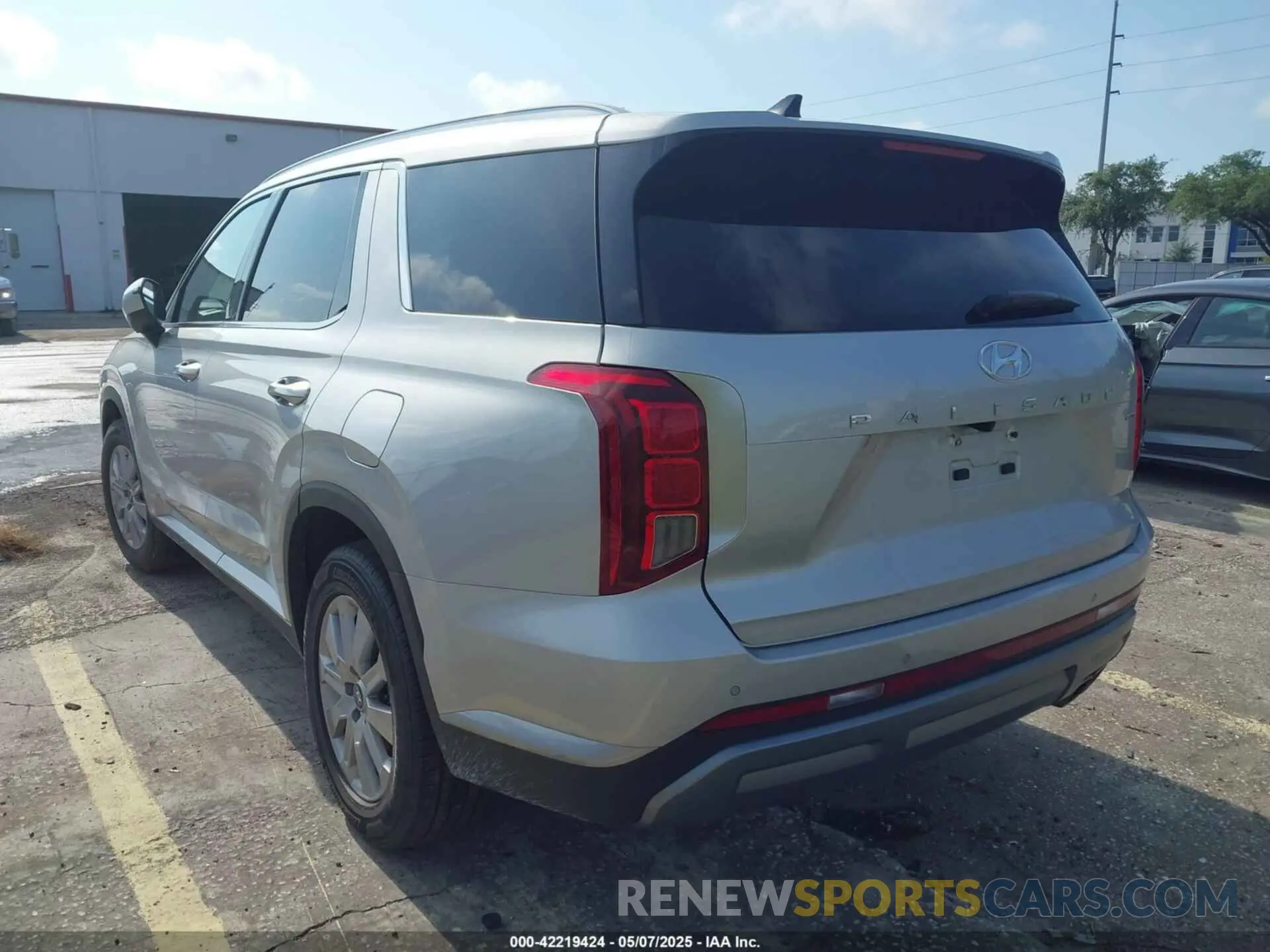 3 Photograph of a damaged car KM8R2DGE2SU842064 HYUNDAI PALISADE 2025