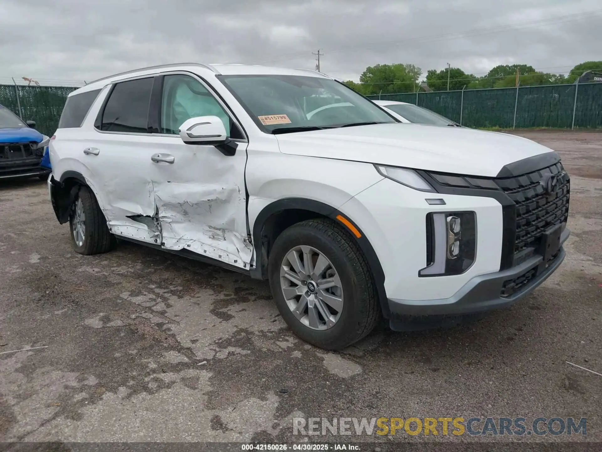1 Photograph of a damaged car KM8R2DGE5SU864690 HYUNDAI PALISADE 2025