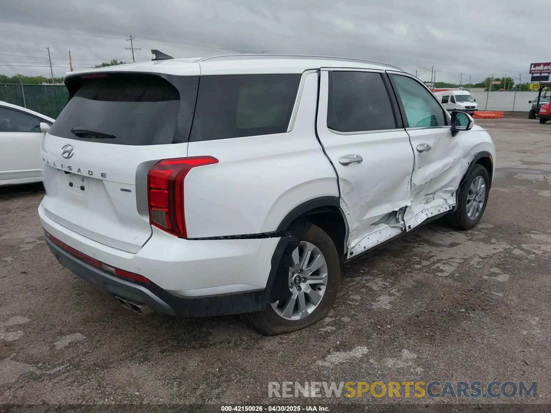 4 Photograph of a damaged car KM8R2DGE5SU864690 HYUNDAI PALISADE 2025