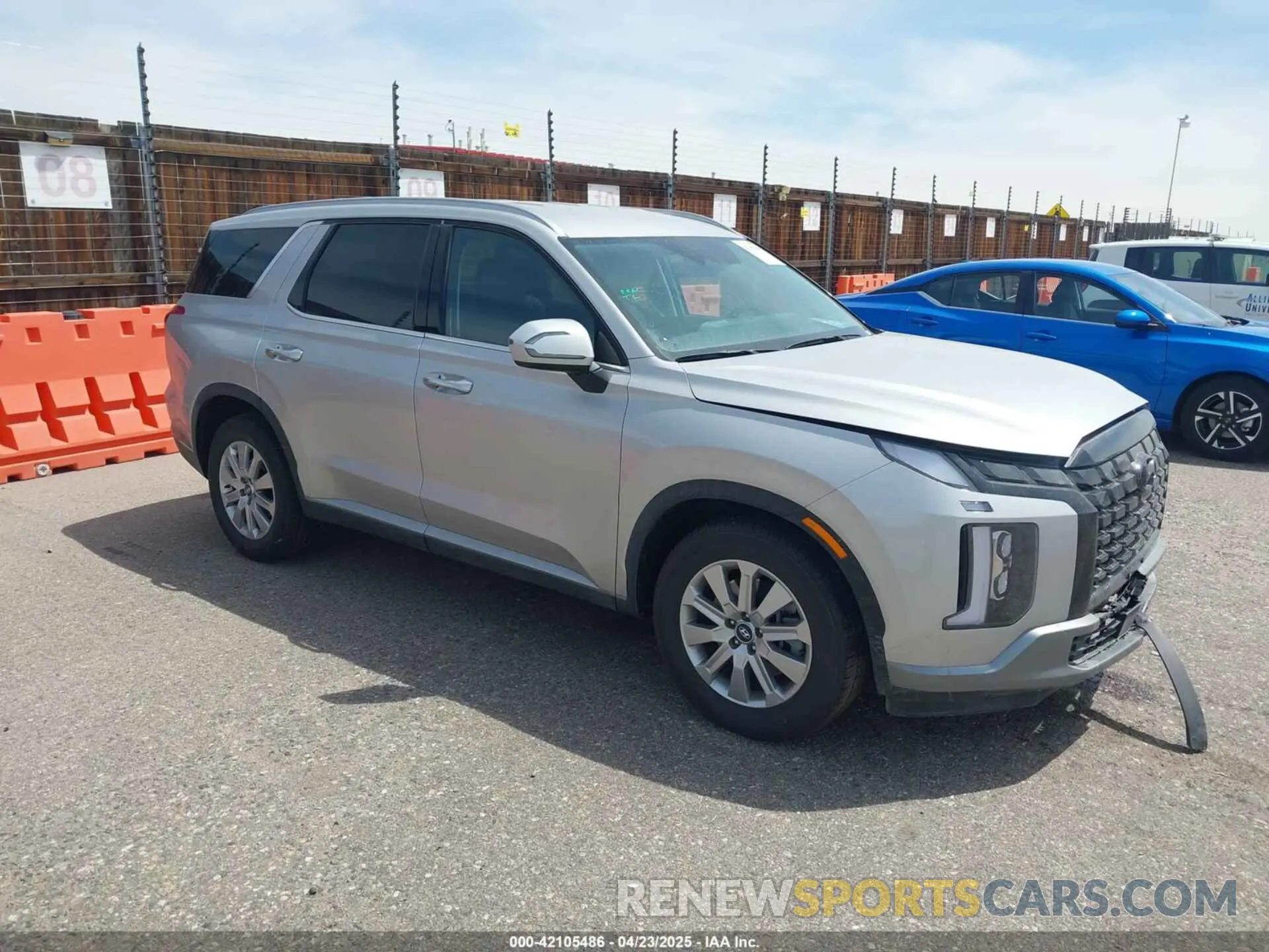 1 Photograph of a damaged car KM8R2DGE6SU877500 HYUNDAI PALISADE 2025