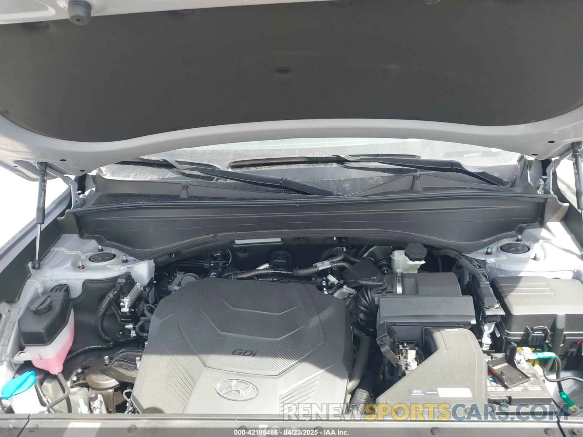 10 Photograph of a damaged car KM8R2DGE6SU877500 HYUNDAI PALISADE 2025