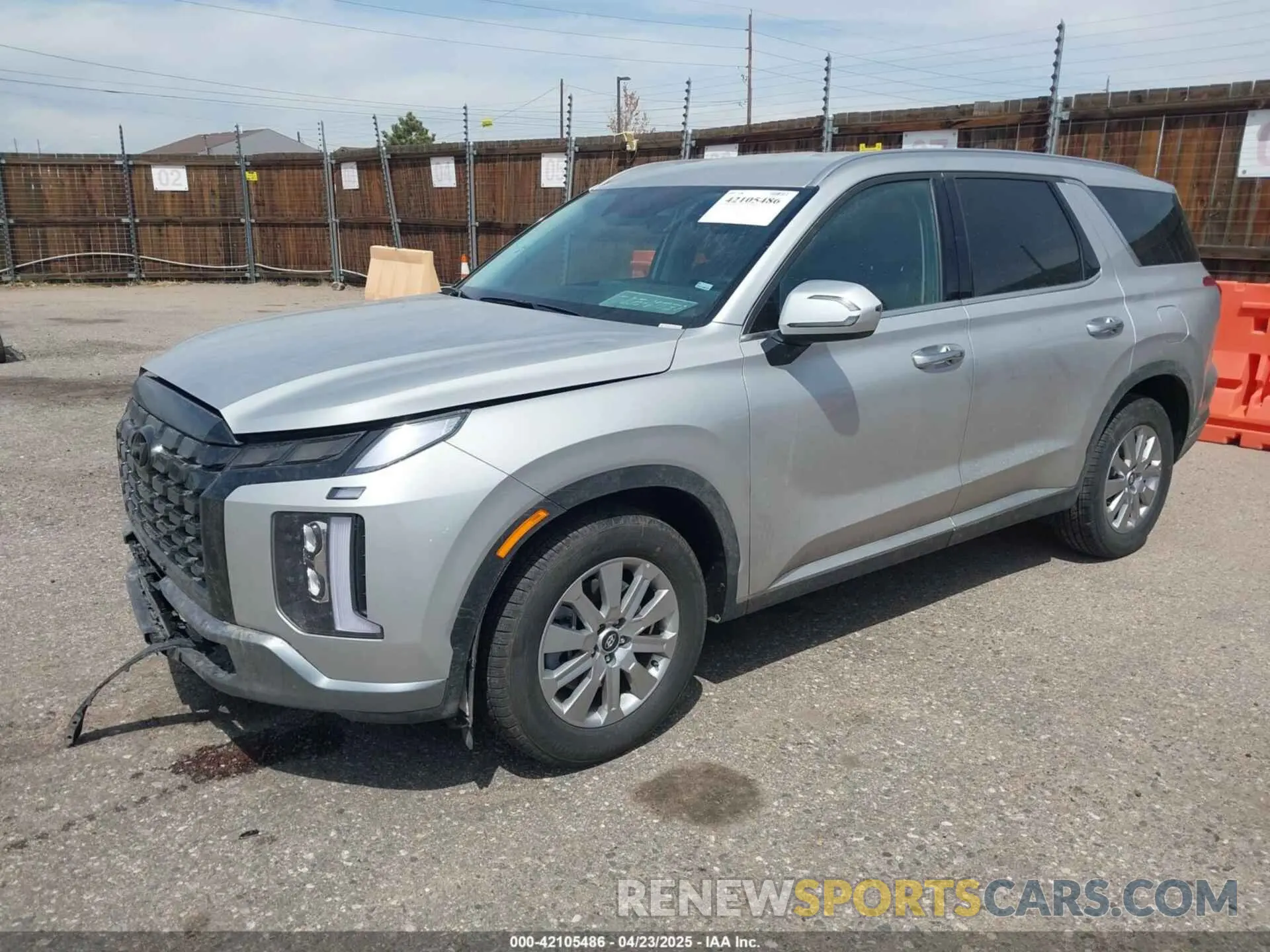 2 Photograph of a damaged car KM8R2DGE6SU877500 HYUNDAI PALISADE 2025