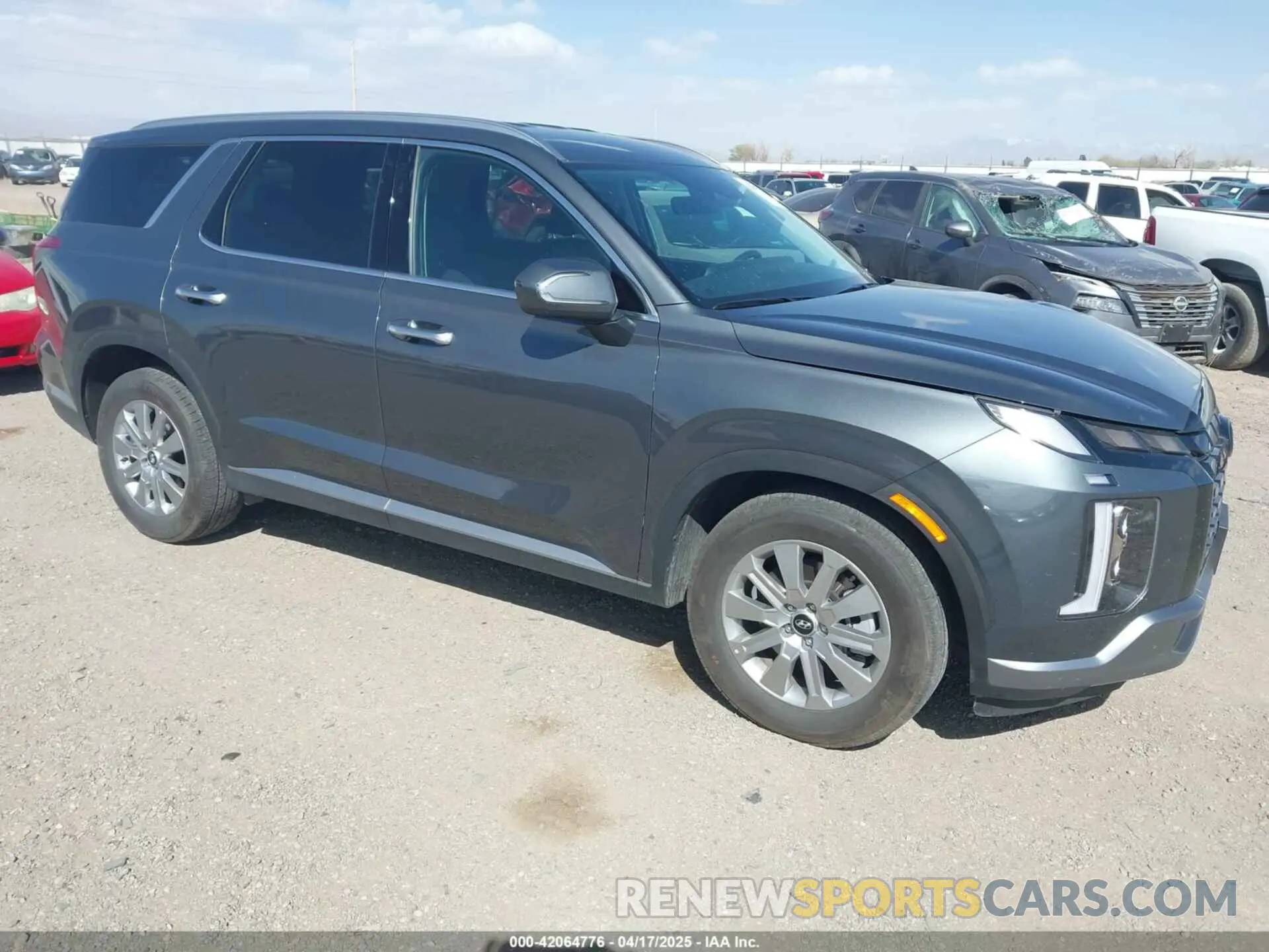 1 Photograph of a damaged car KM8R2DGE7SU865971 HYUNDAI PALISADE 2025