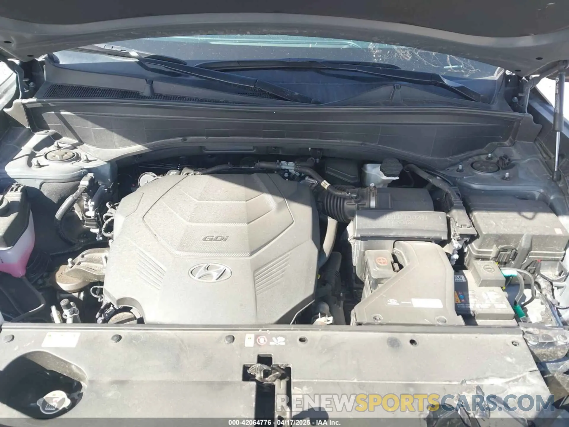 10 Photograph of a damaged car KM8R2DGE7SU865971 HYUNDAI PALISADE 2025