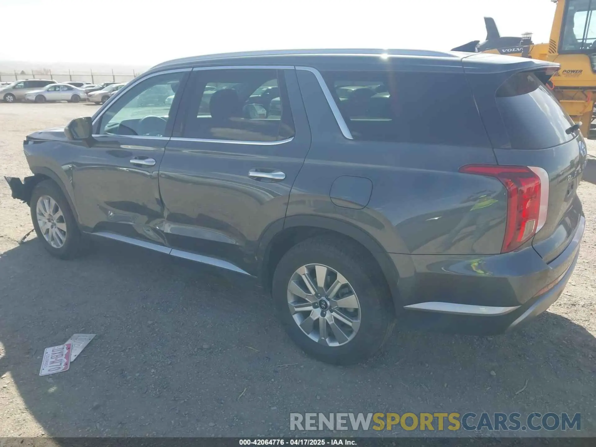3 Photograph of a damaged car KM8R2DGE7SU865971 HYUNDAI PALISADE 2025