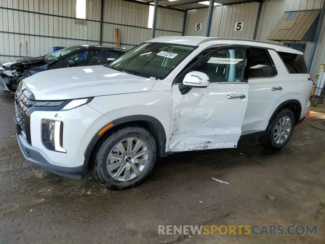 1 Photograph of a damaged car KM8R2DGE7SU925246 HYUNDAI PALISADE 2025