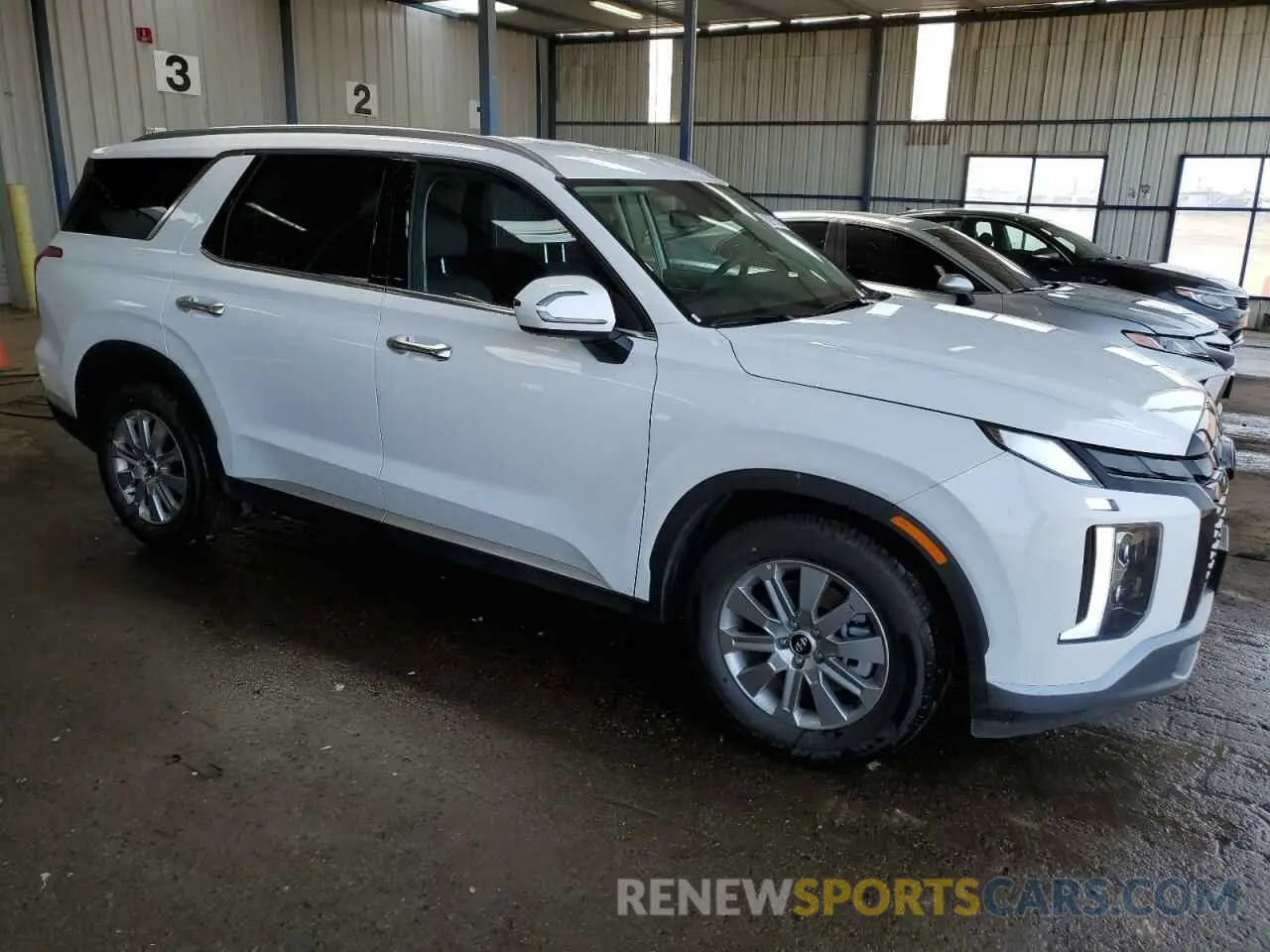 4 Photograph of a damaged car KM8R2DGE7SU925246 HYUNDAI PALISADE 2025
