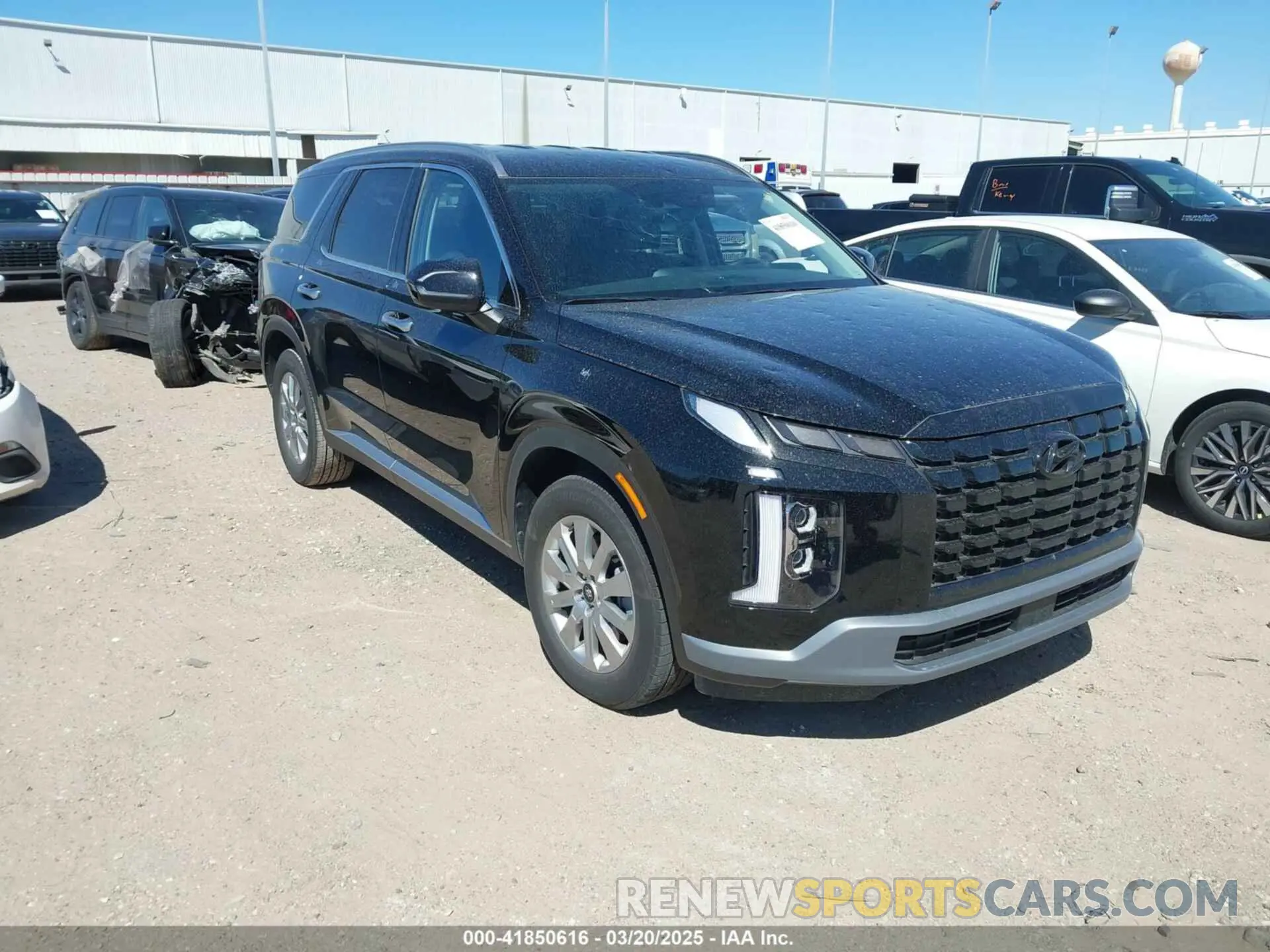 1 Photograph of a damaged car KM8R2DGE8SU833210 HYUNDAI PALISADE 2025