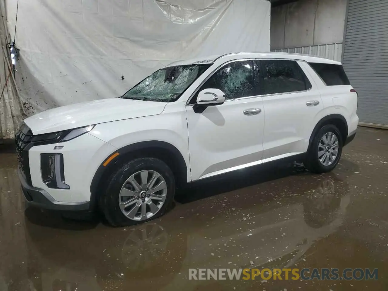 1 Photograph of a damaged car KM8R2DGE9SU838674 HYUNDAI PALISADE 2025