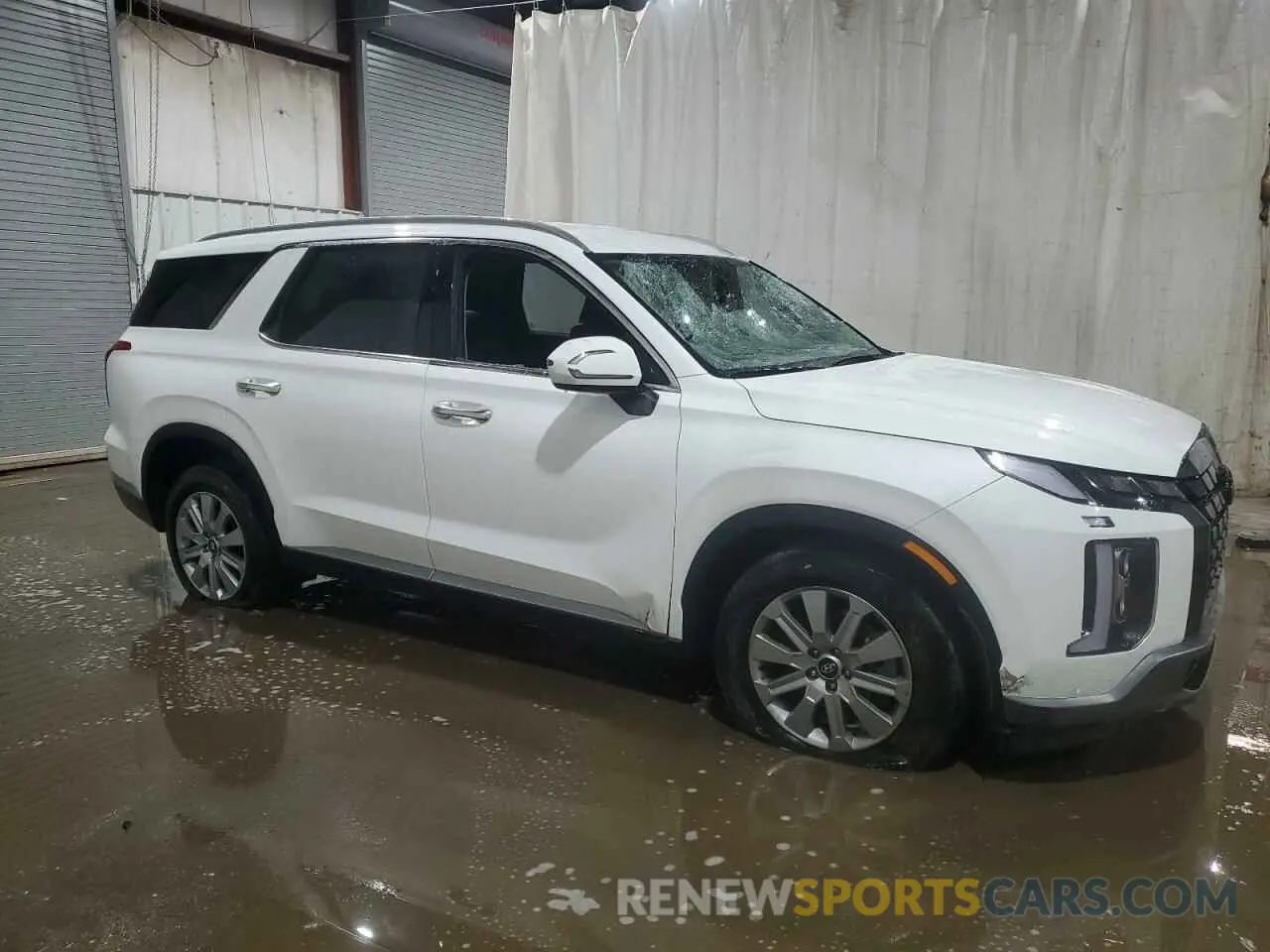 4 Photograph of a damaged car KM8R2DGE9SU838674 HYUNDAI PALISADE 2025