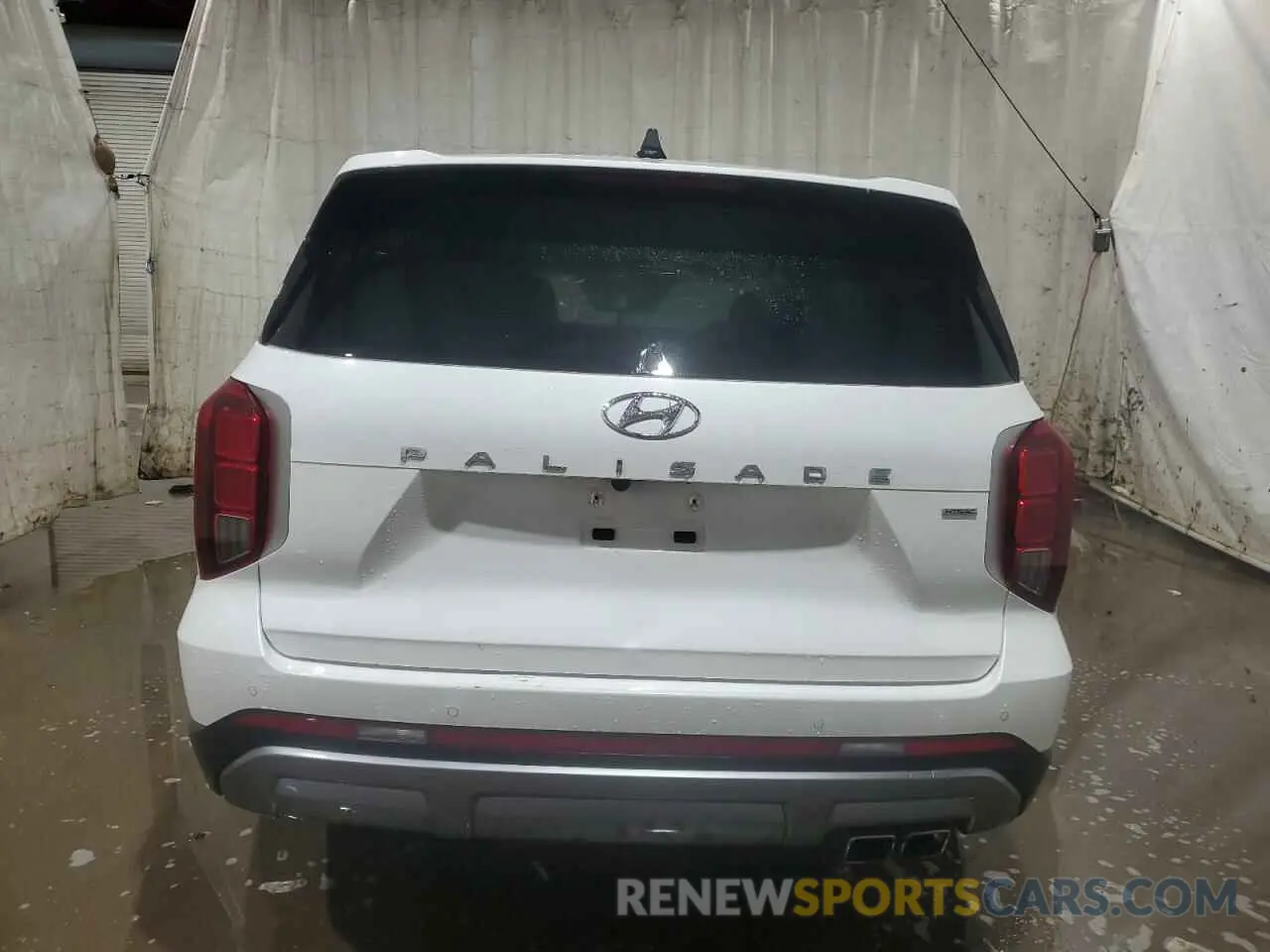 6 Photograph of a damaged car KM8R2DGE9SU838674 HYUNDAI PALISADE 2025