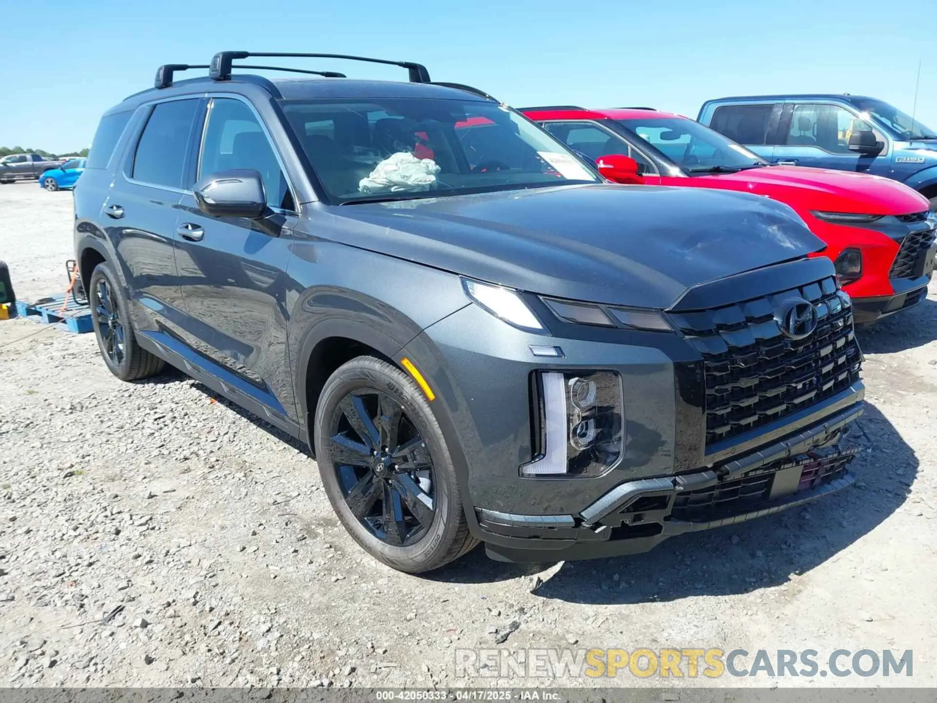 1 Photograph of a damaged car KM8R34GE3SU898043 HYUNDAI PALISADE 2025