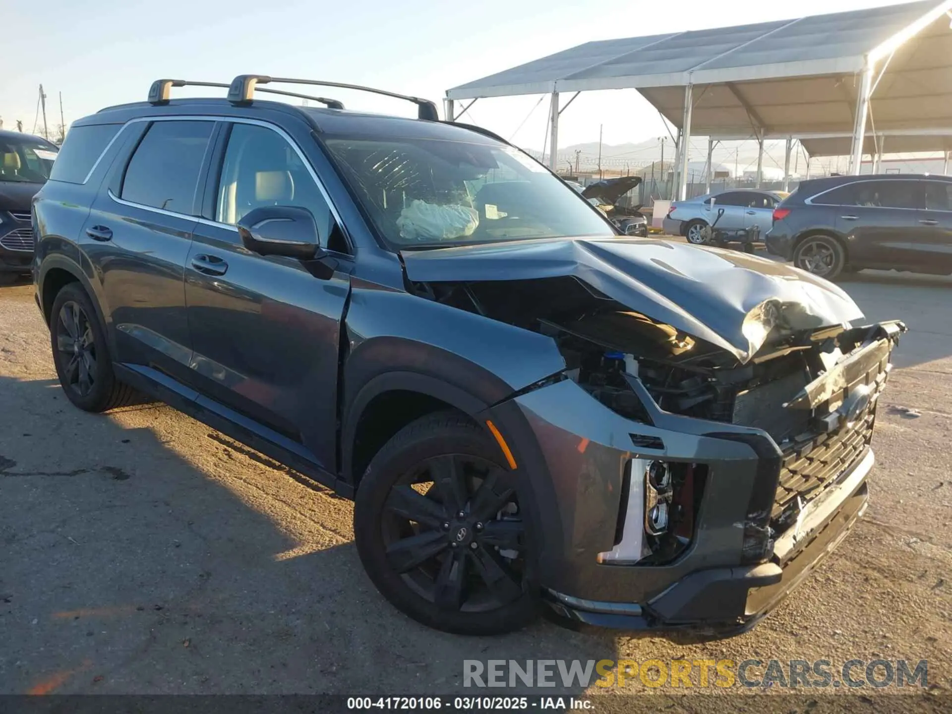 1 Photograph of a damaged car KM8R34GE7SU850187 HYUNDAI PALISADE 2025
