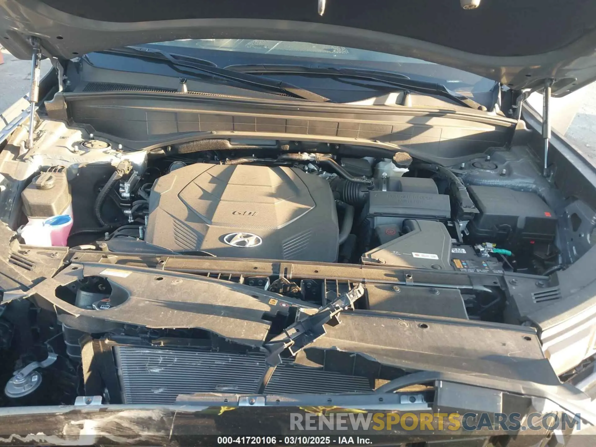 10 Photograph of a damaged car KM8R34GE7SU850187 HYUNDAI PALISADE 2025