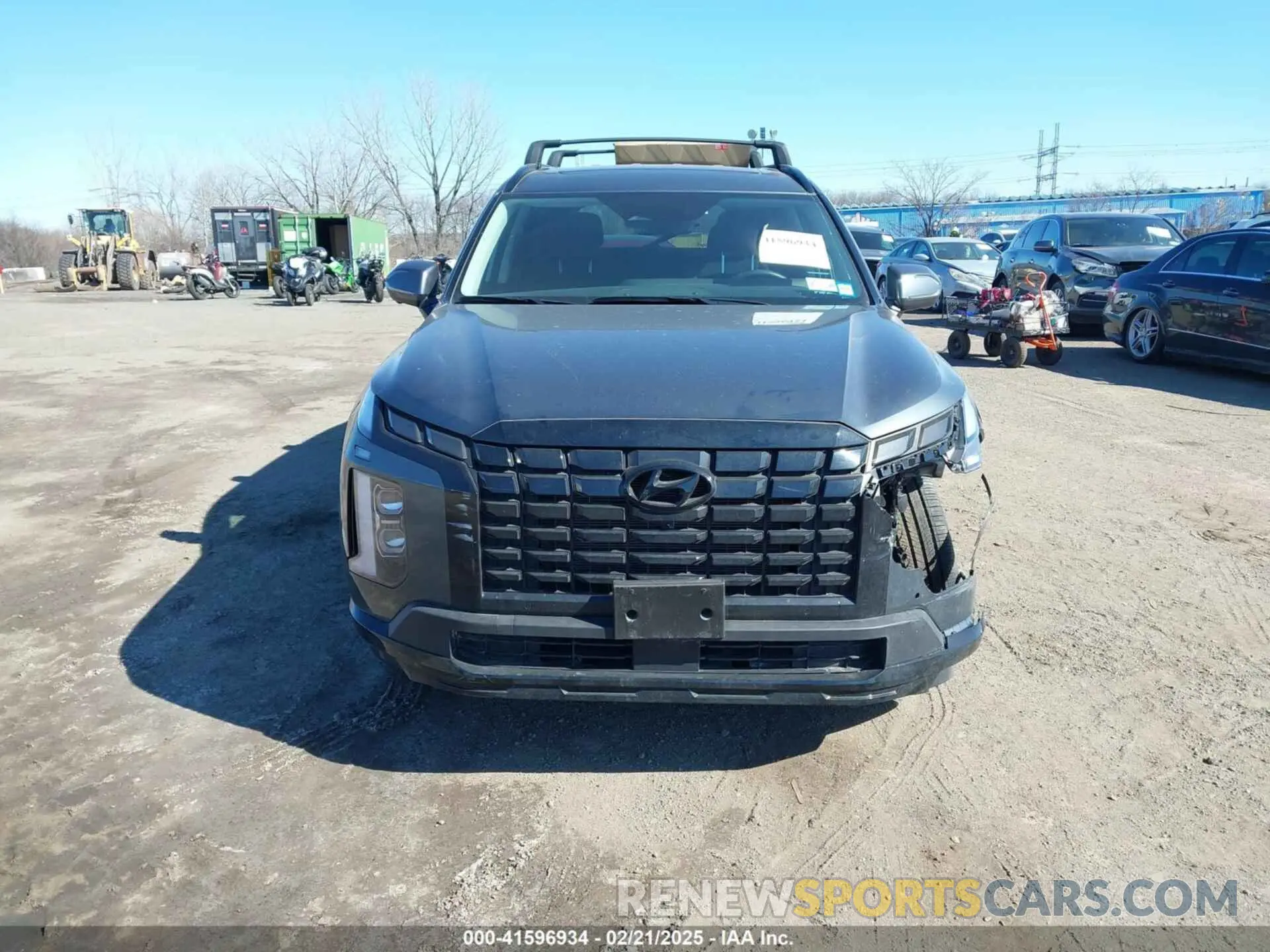12 Photograph of a damaged car KM8R3DGE4SU831533 HYUNDAI PALISADE 2025