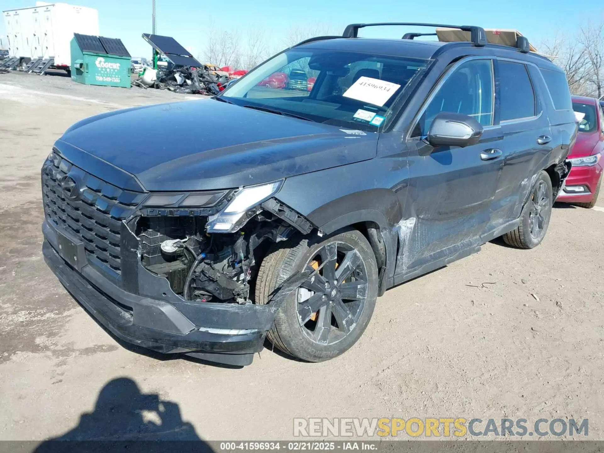 6 Photograph of a damaged car KM8R3DGE4SU831533 HYUNDAI PALISADE 2025