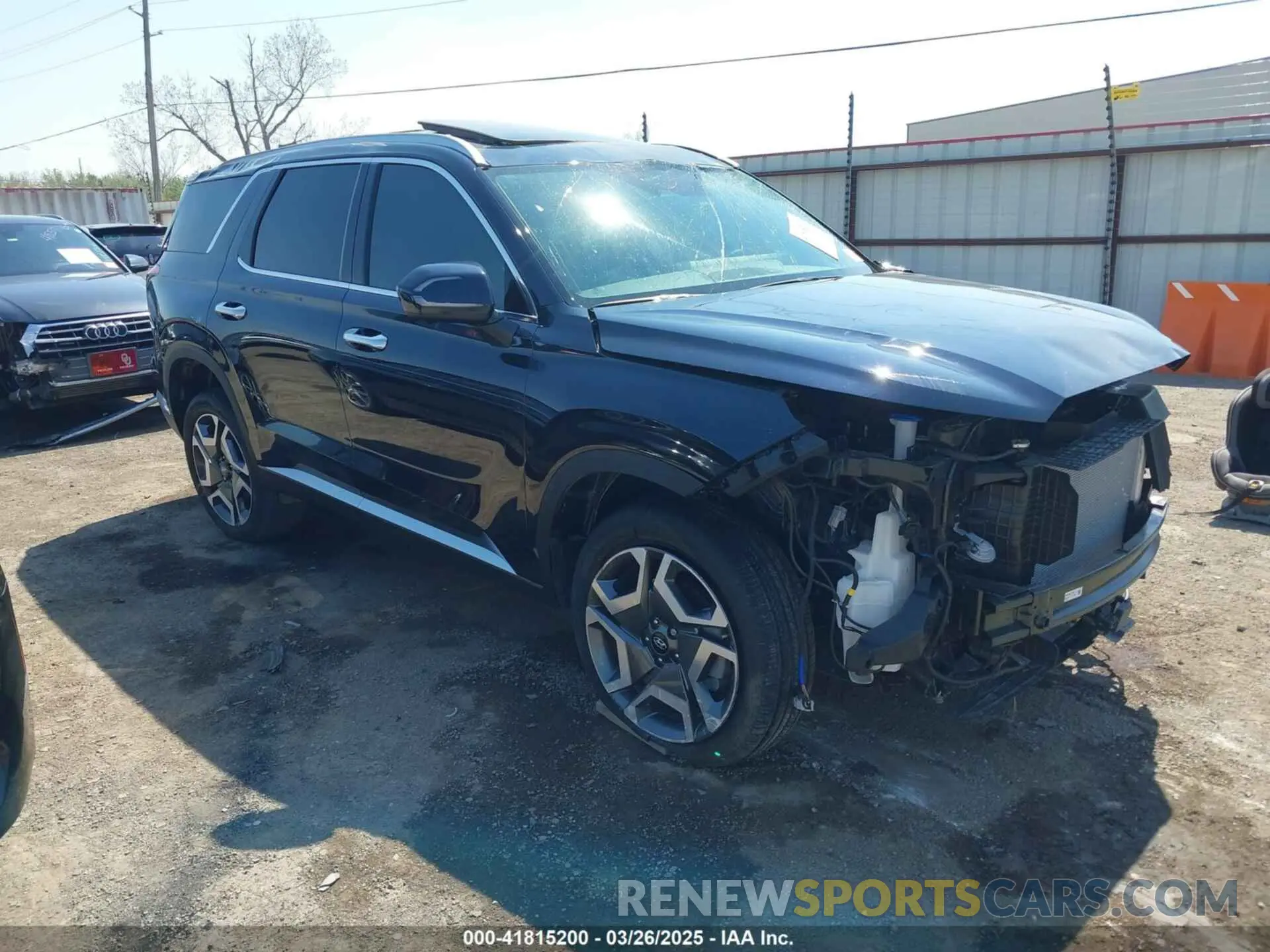 1 Photograph of a damaged car KM8R44GE0SU828433 HYUNDAI PALISADE 2025
