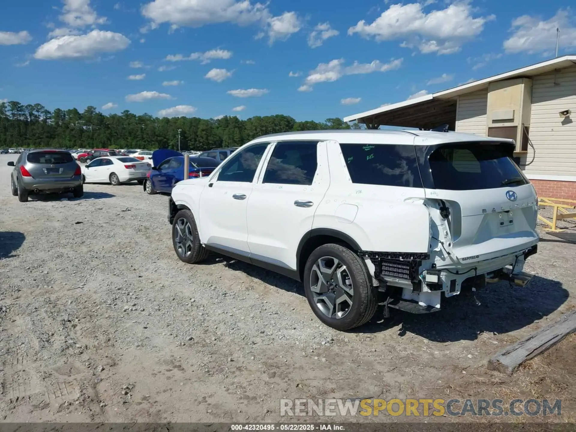 3 Photograph of a damaged car KM8R44GE1SU846780 HYUNDAI PALISADE 2025