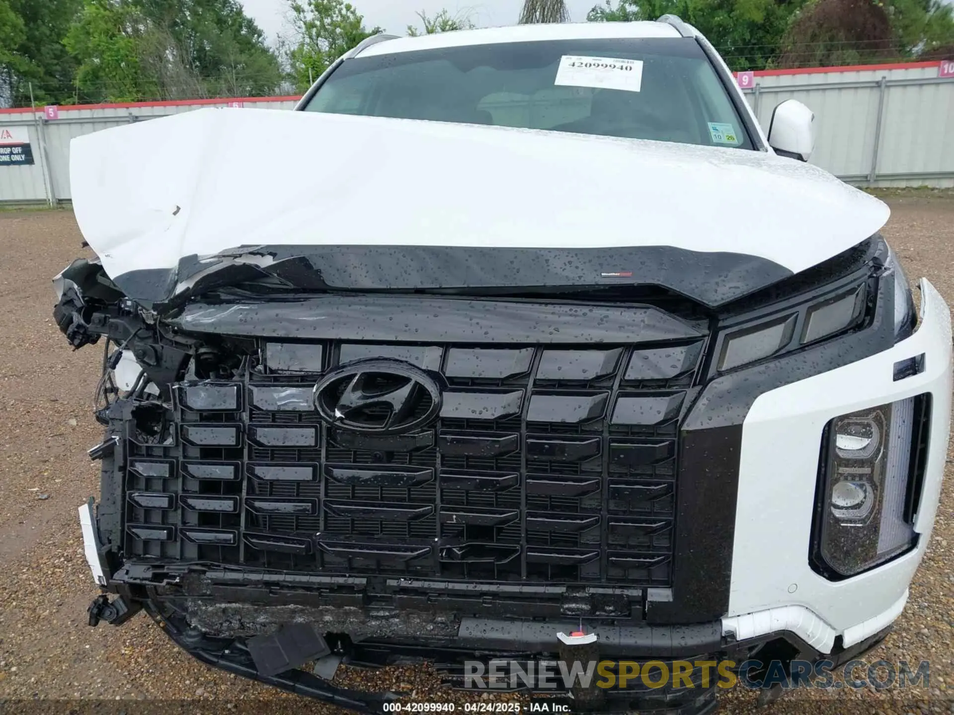 10 Photograph of a damaged car KM8R44GE8SU830107 HYUNDAI PALISADE 2025