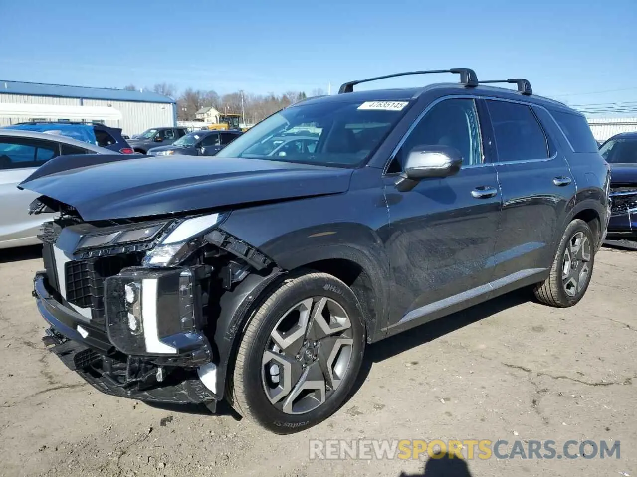 1 Photograph of a damaged car KM8R4DGE0SU886400 HYUNDAI PALISADE 2025
