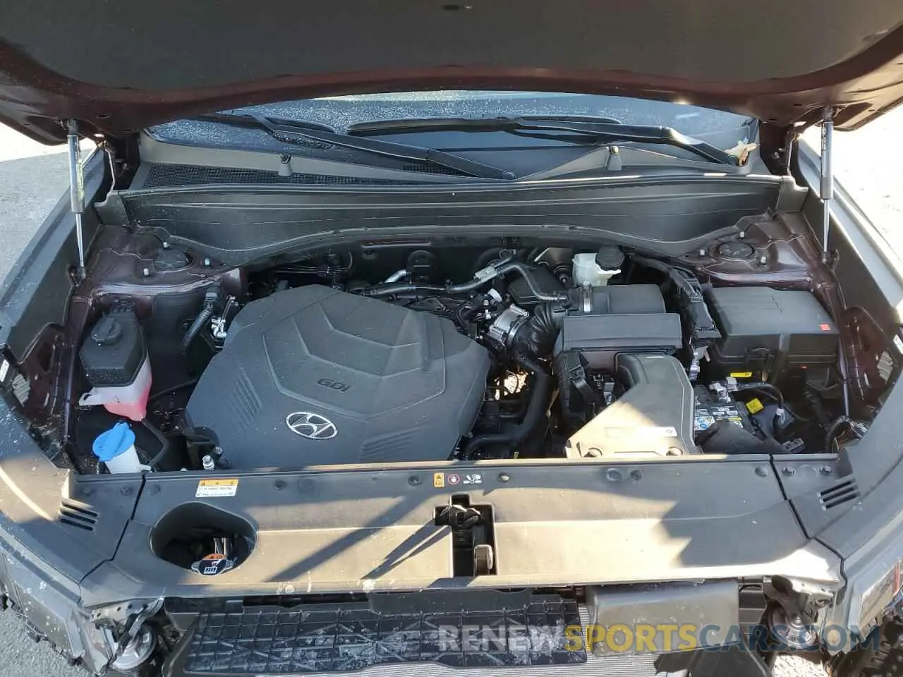 12 Photograph of a damaged car KM8R4DGE1SU823662 HYUNDAI PALISADE 2025
