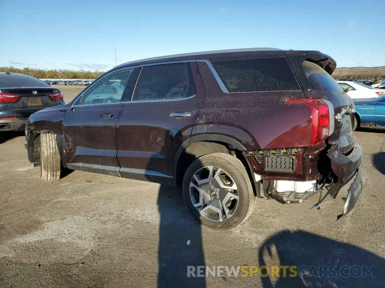2 Photograph of a damaged car KM8R4DGE1SU823662 HYUNDAI PALISADE 2025
